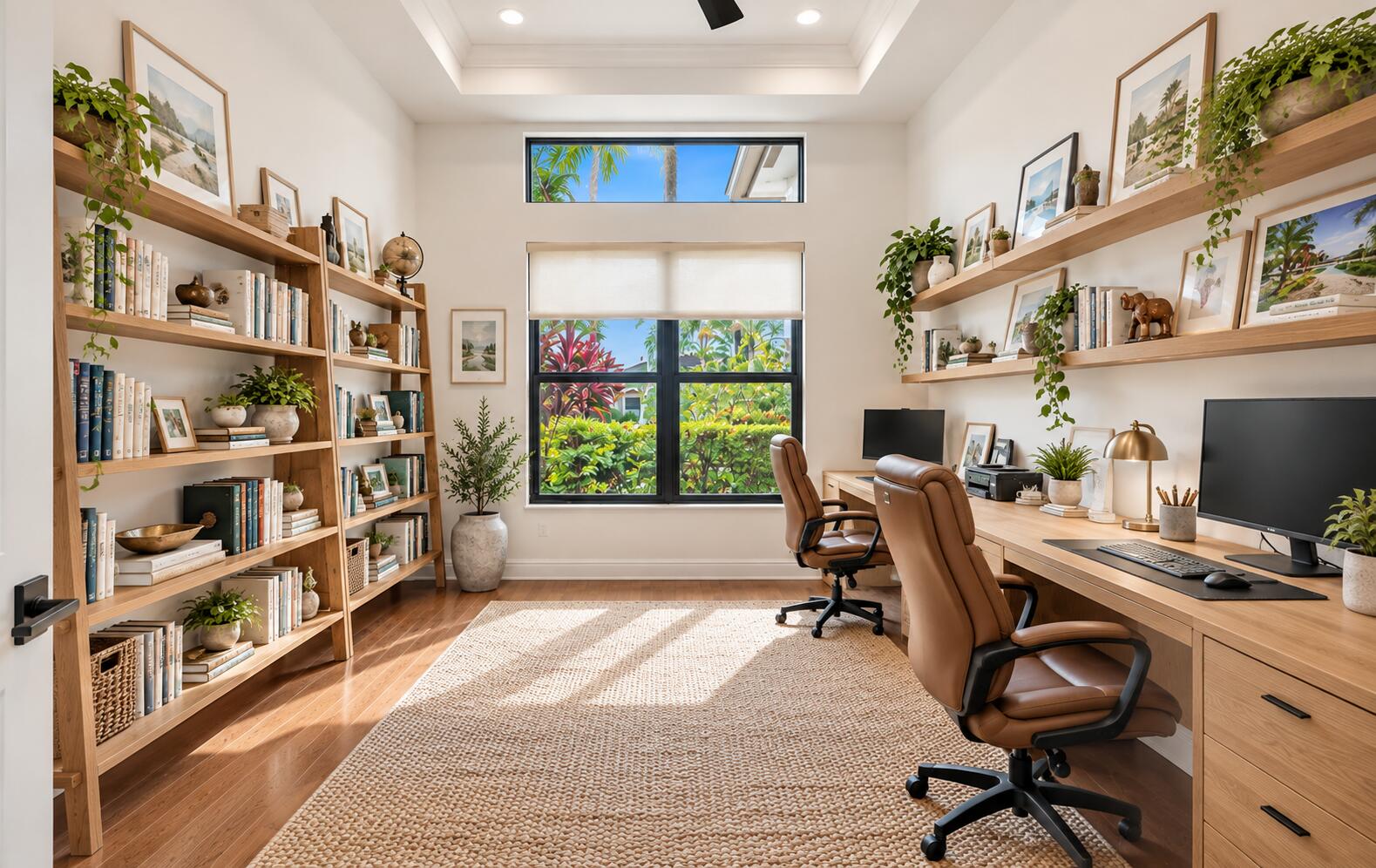 Bedroom 5 with lots of natural light! (used as office, flex or den-no closet can easily be added)