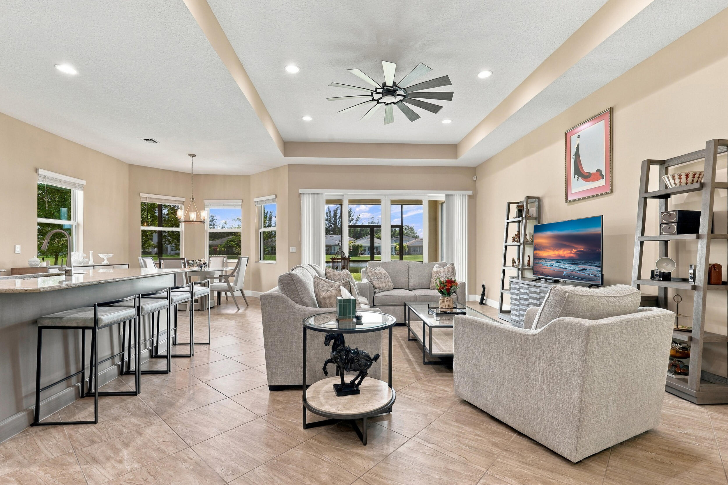 Open floorplan