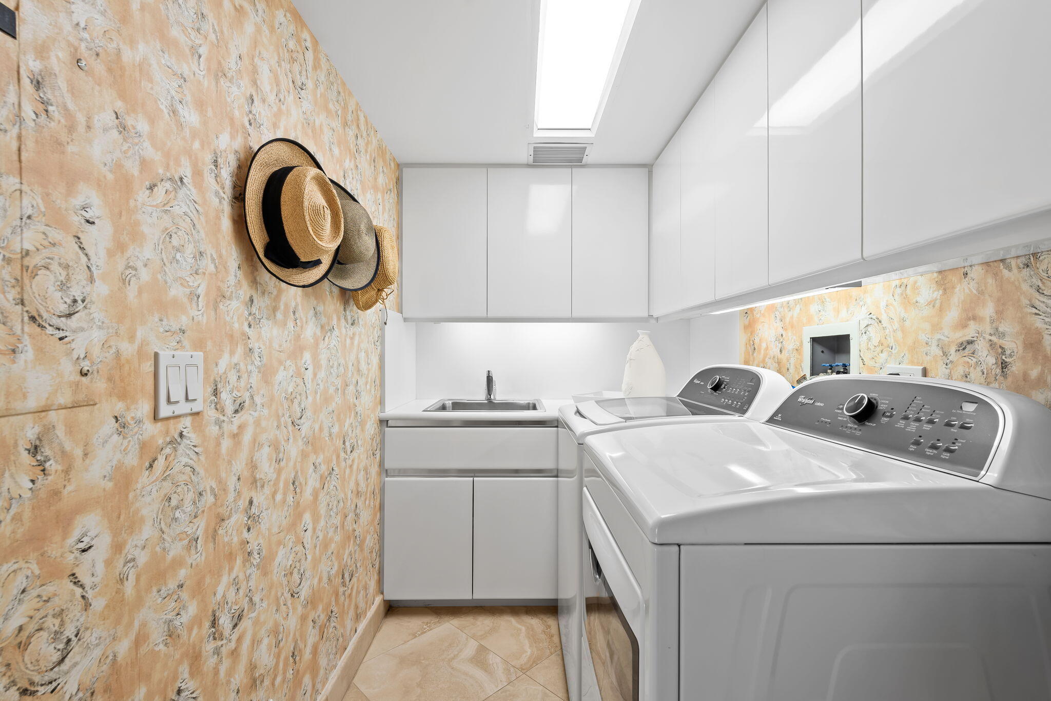 separate laundry room