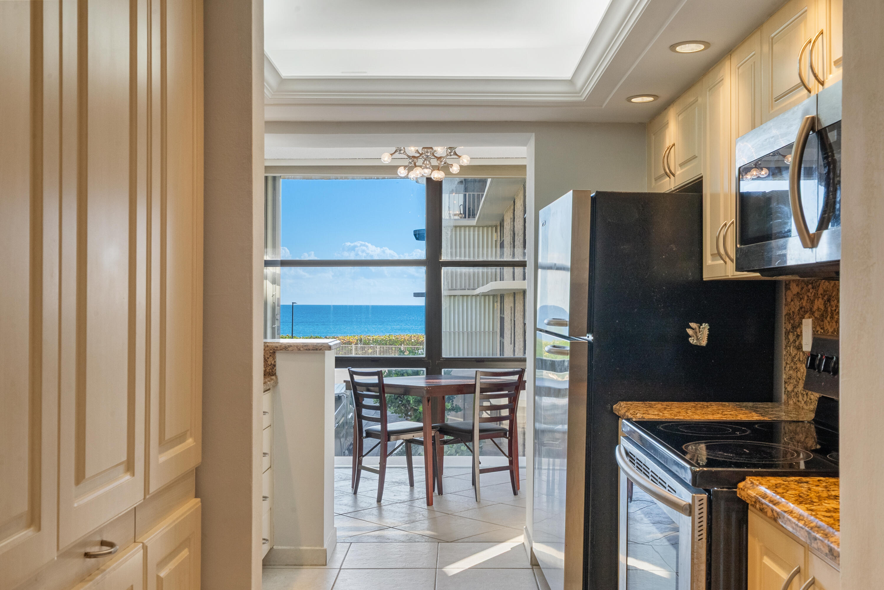 Ocean View from Kitchen