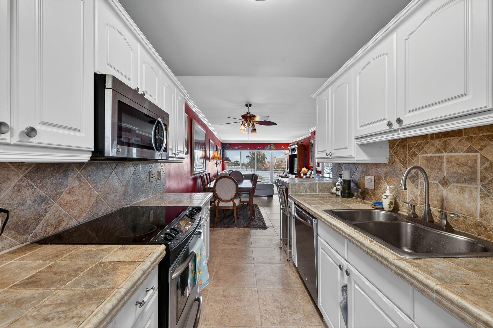 Updated cabinets SS appliances