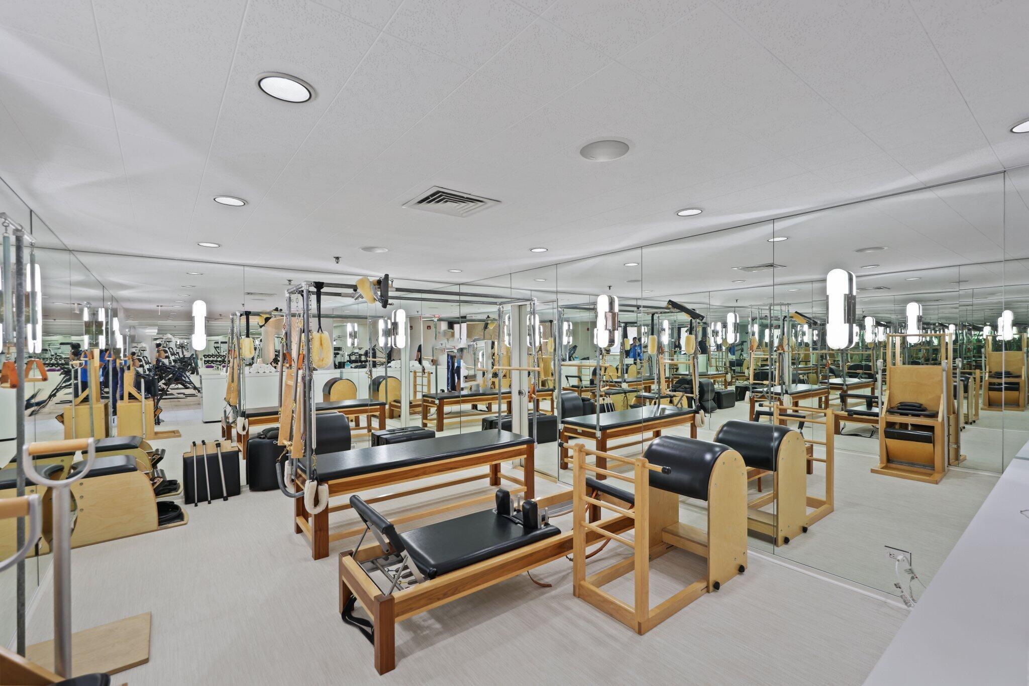 Health Club with Full Service Pilates Room
