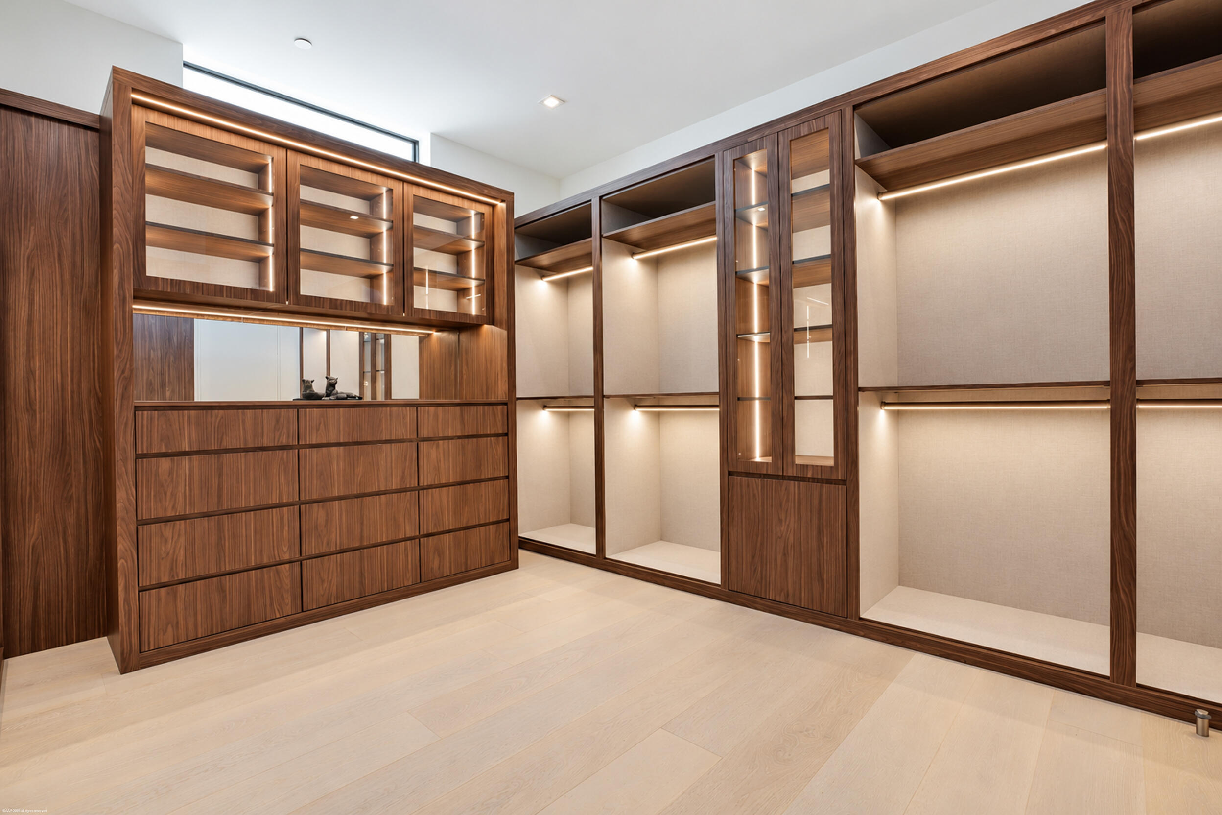 Primary Hers Closet