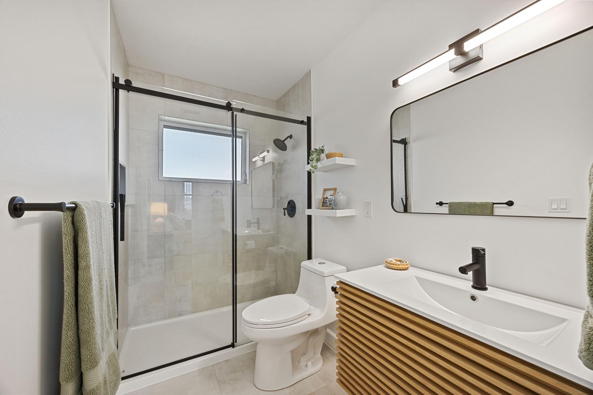 Master bathroom