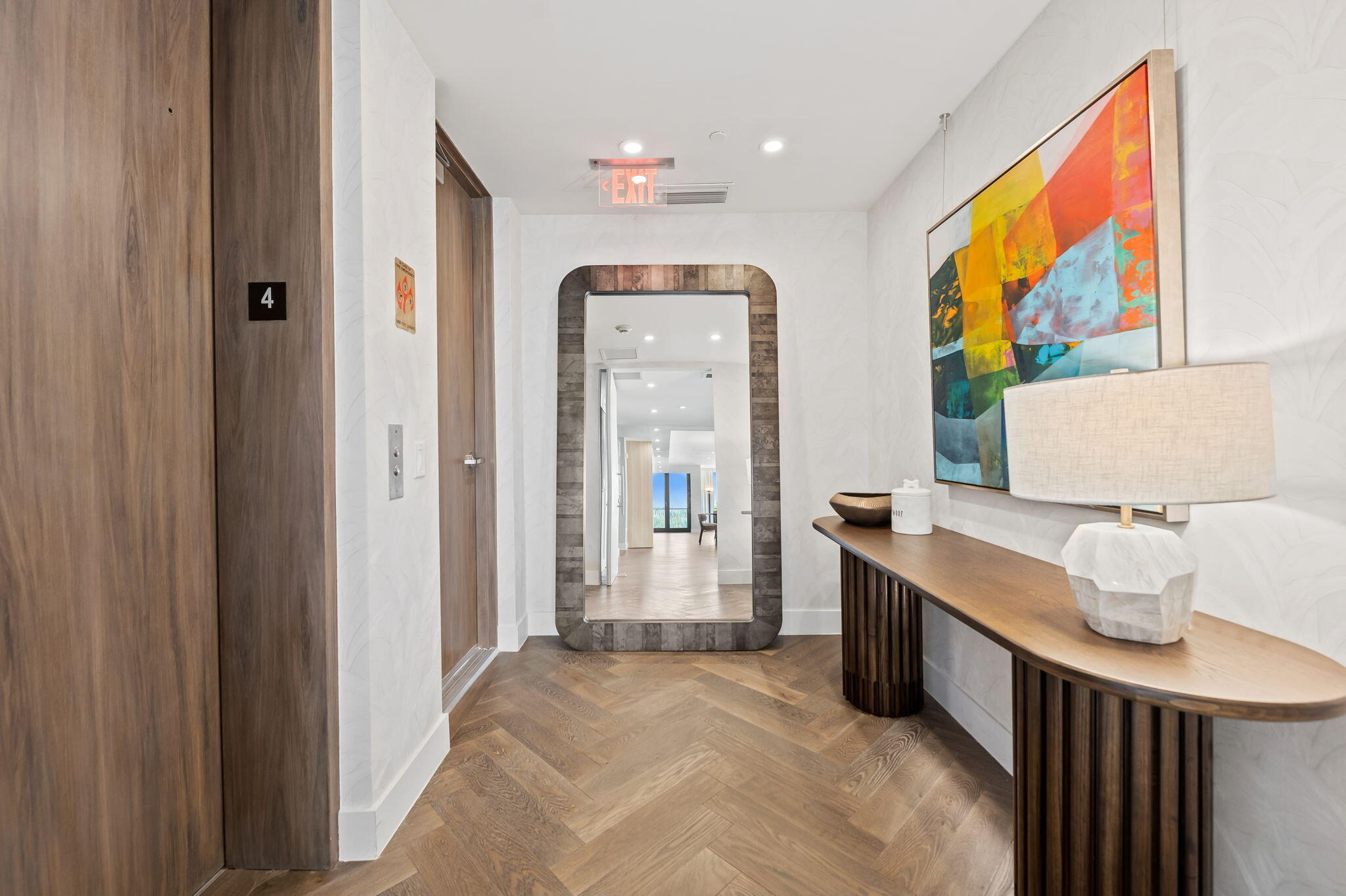 Elevator foyer