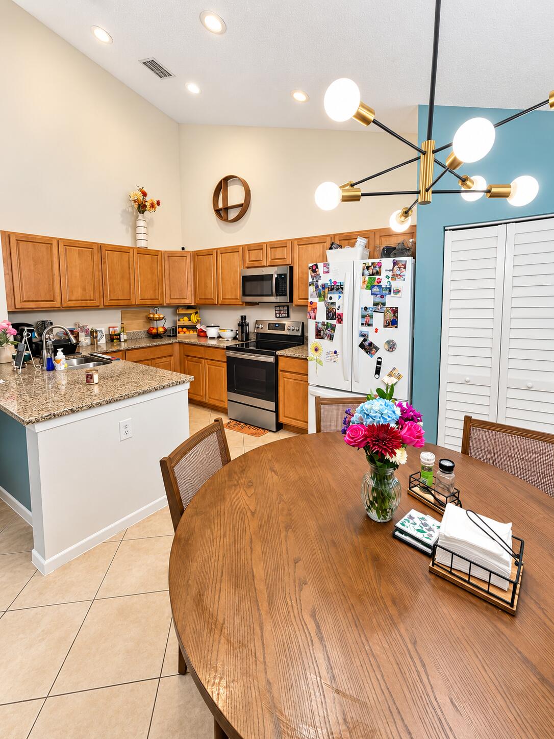 Kitchen and Dining Area
