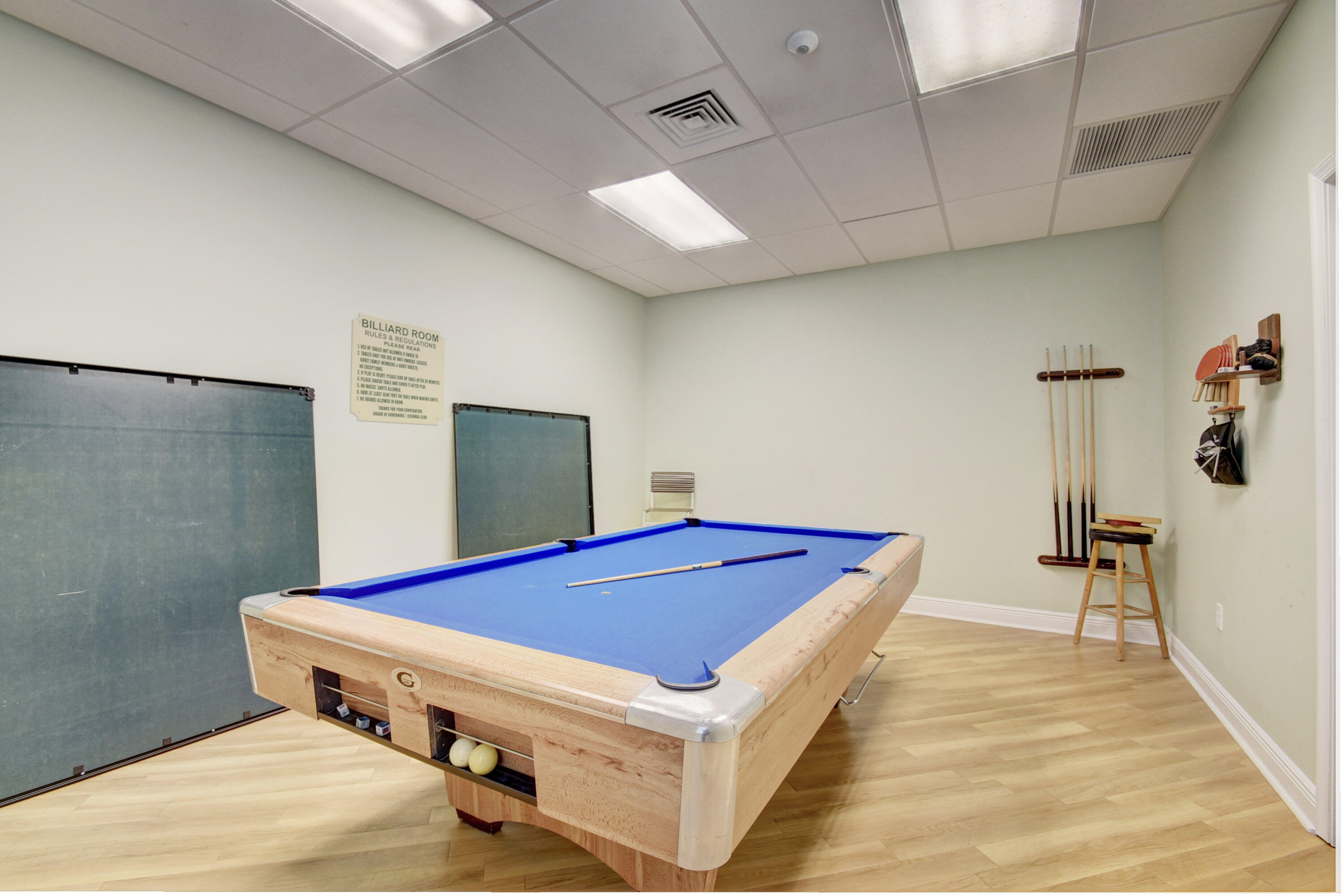 Biliard room