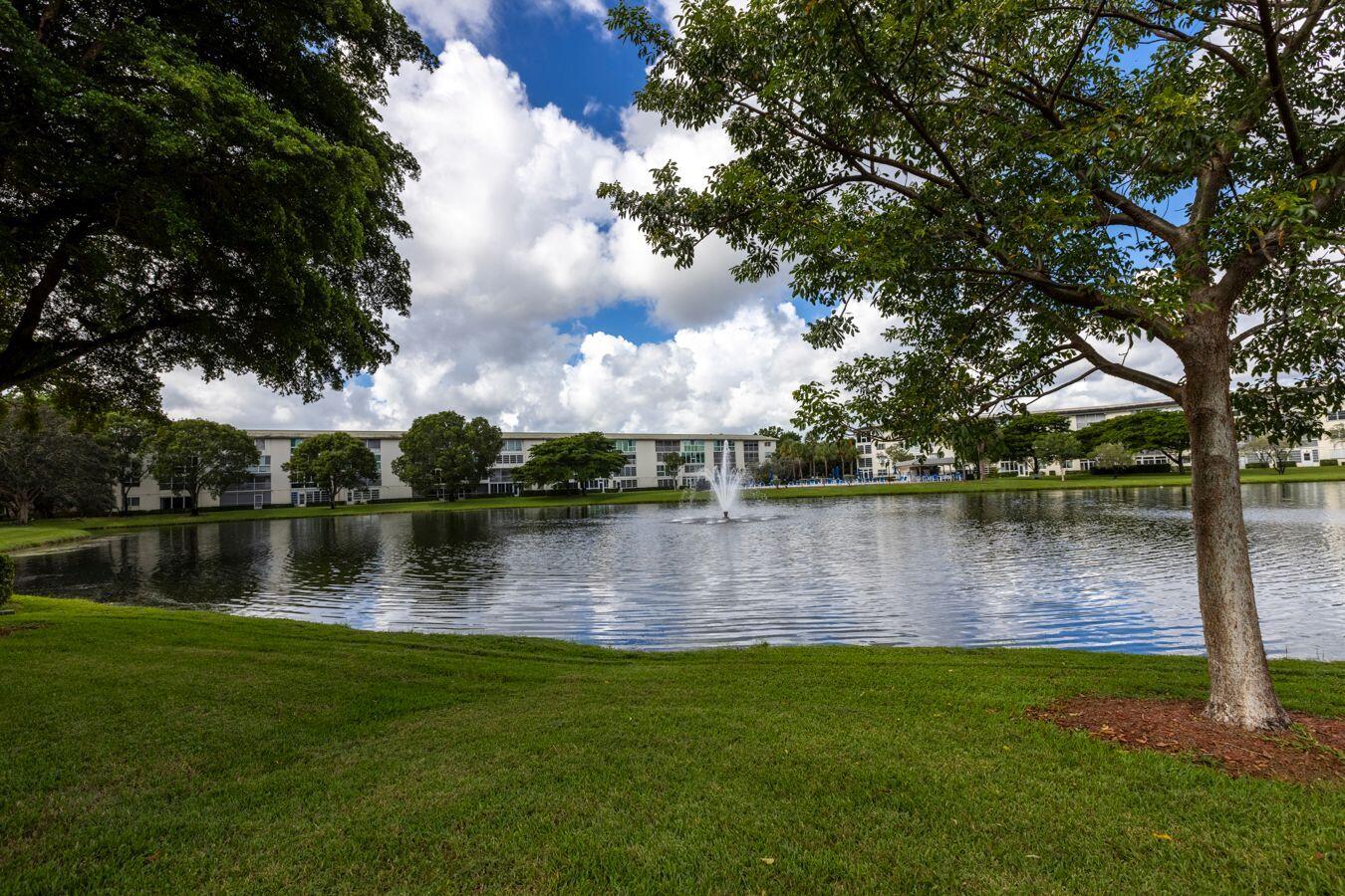 Lake view from Patio