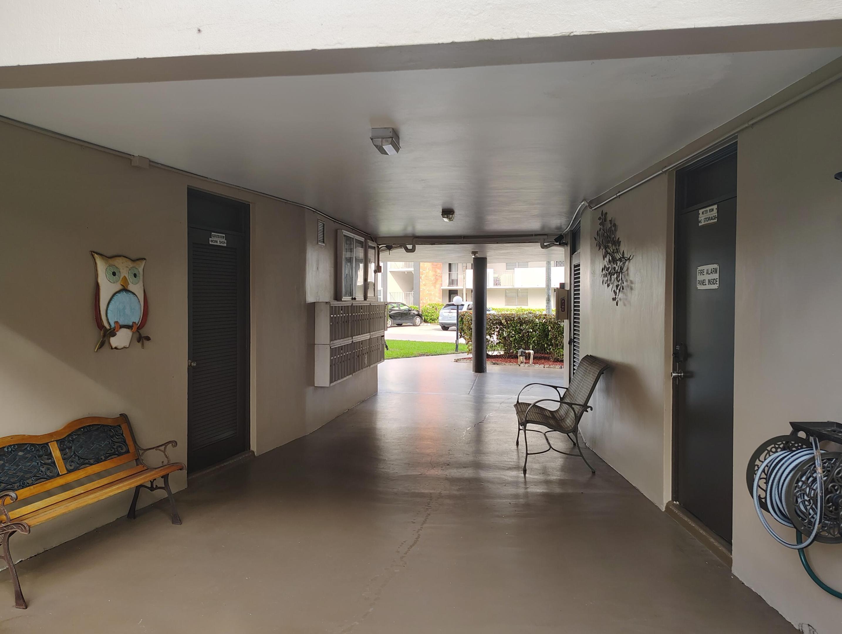 Entrance to building