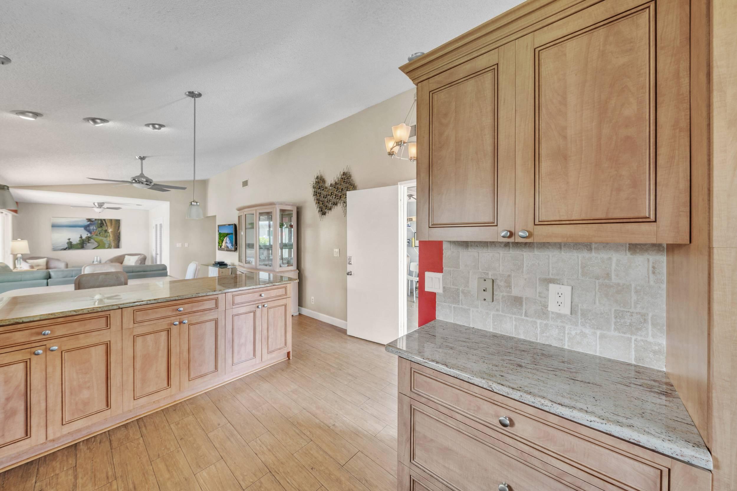 Kitchen to Living Area