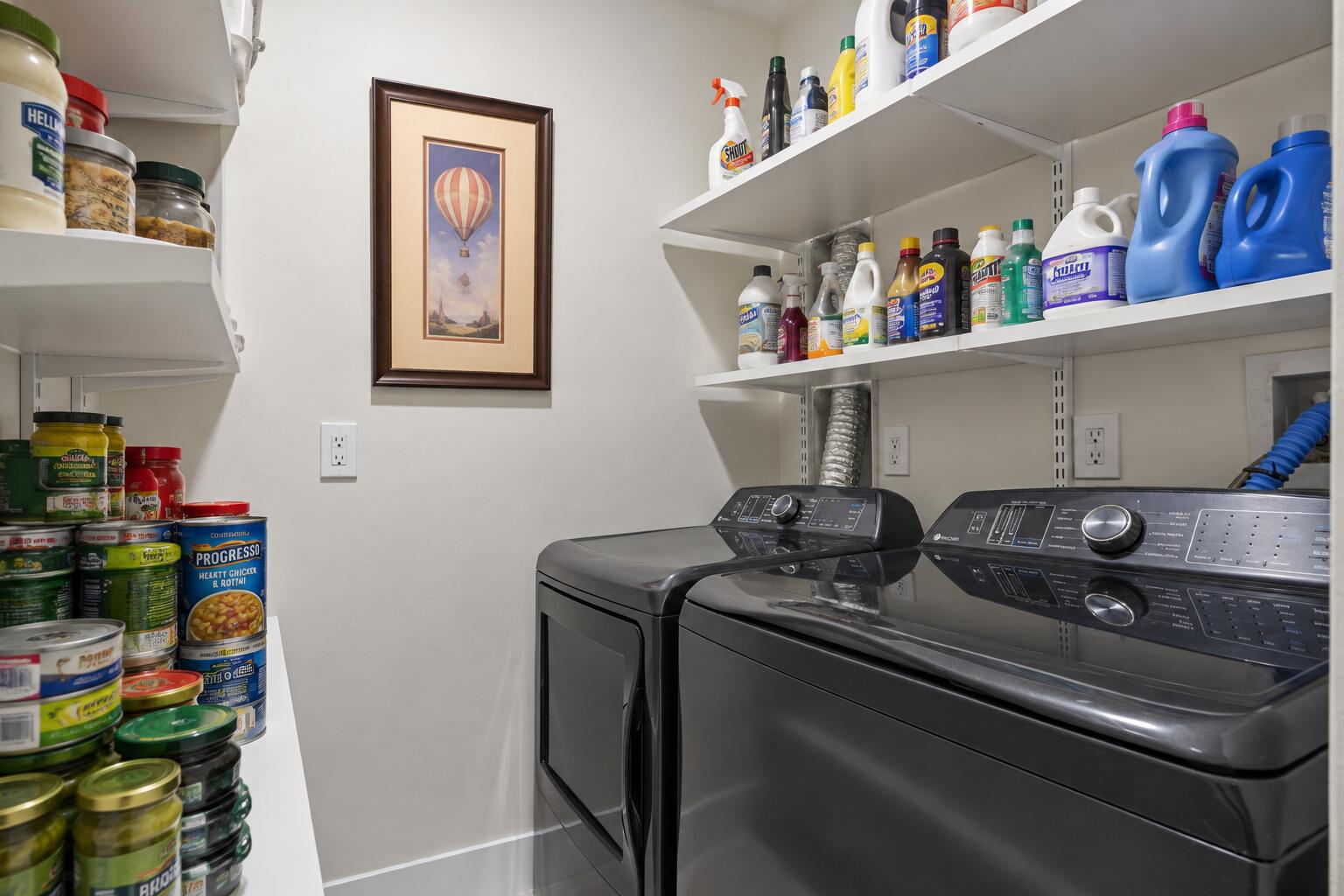 Modern Organized Laundry Room