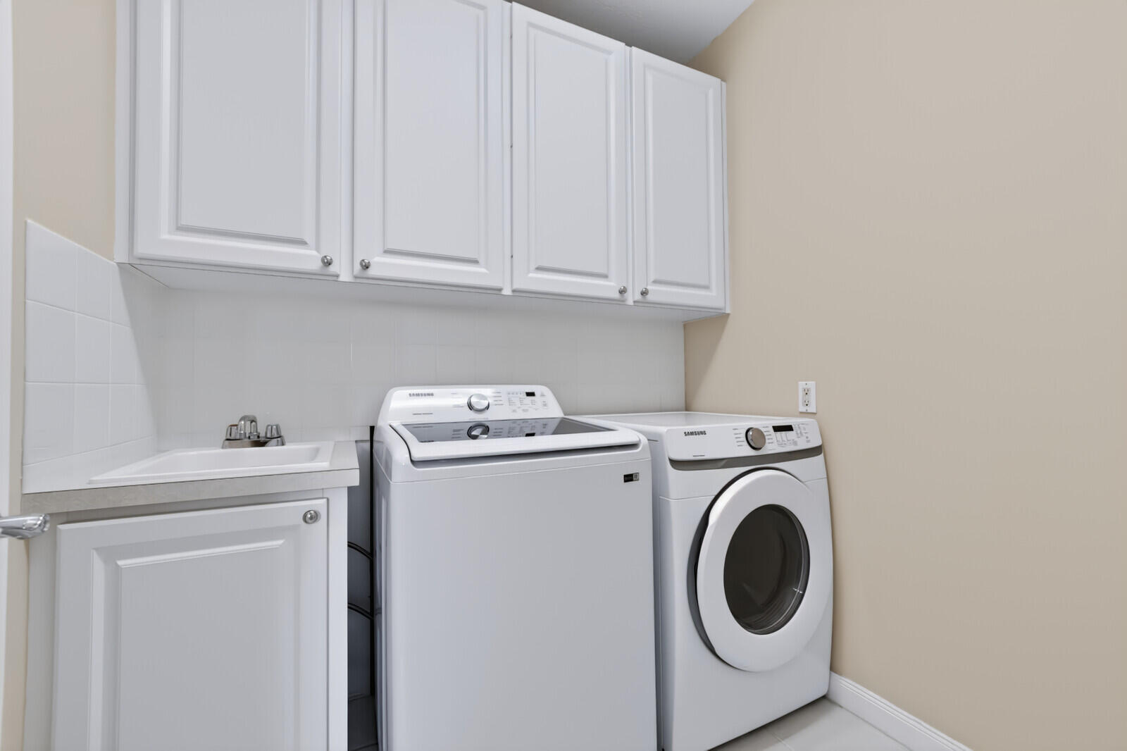 Upstairs laundry