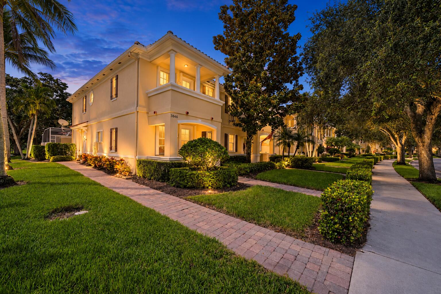Twilight Mediterranean Townhouse at 3846