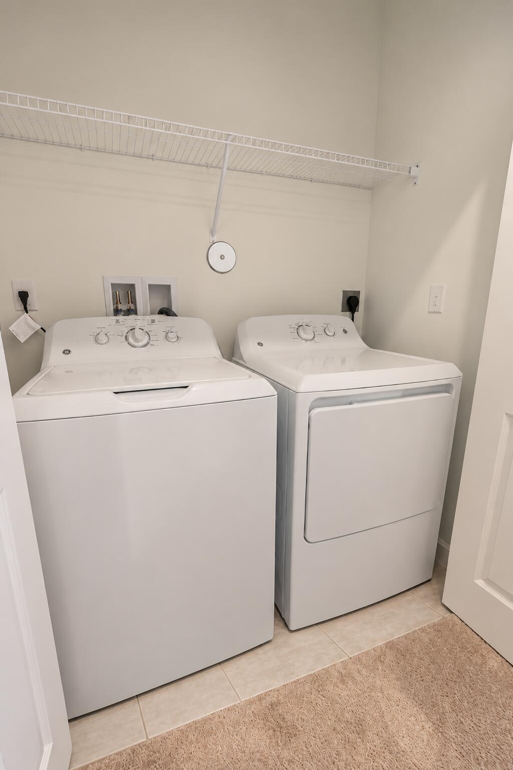 Laundry closet