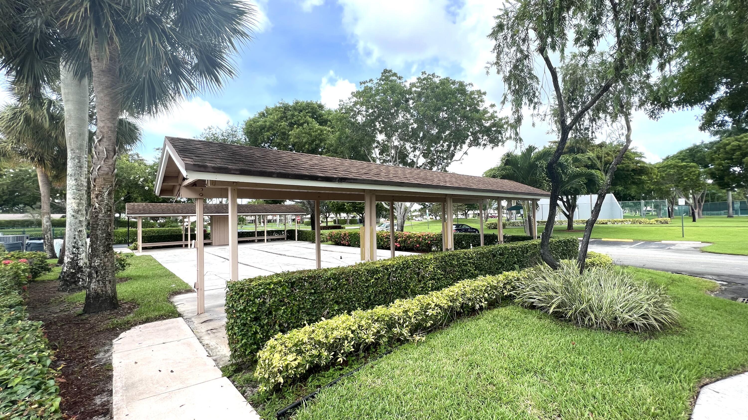 Community house outside area