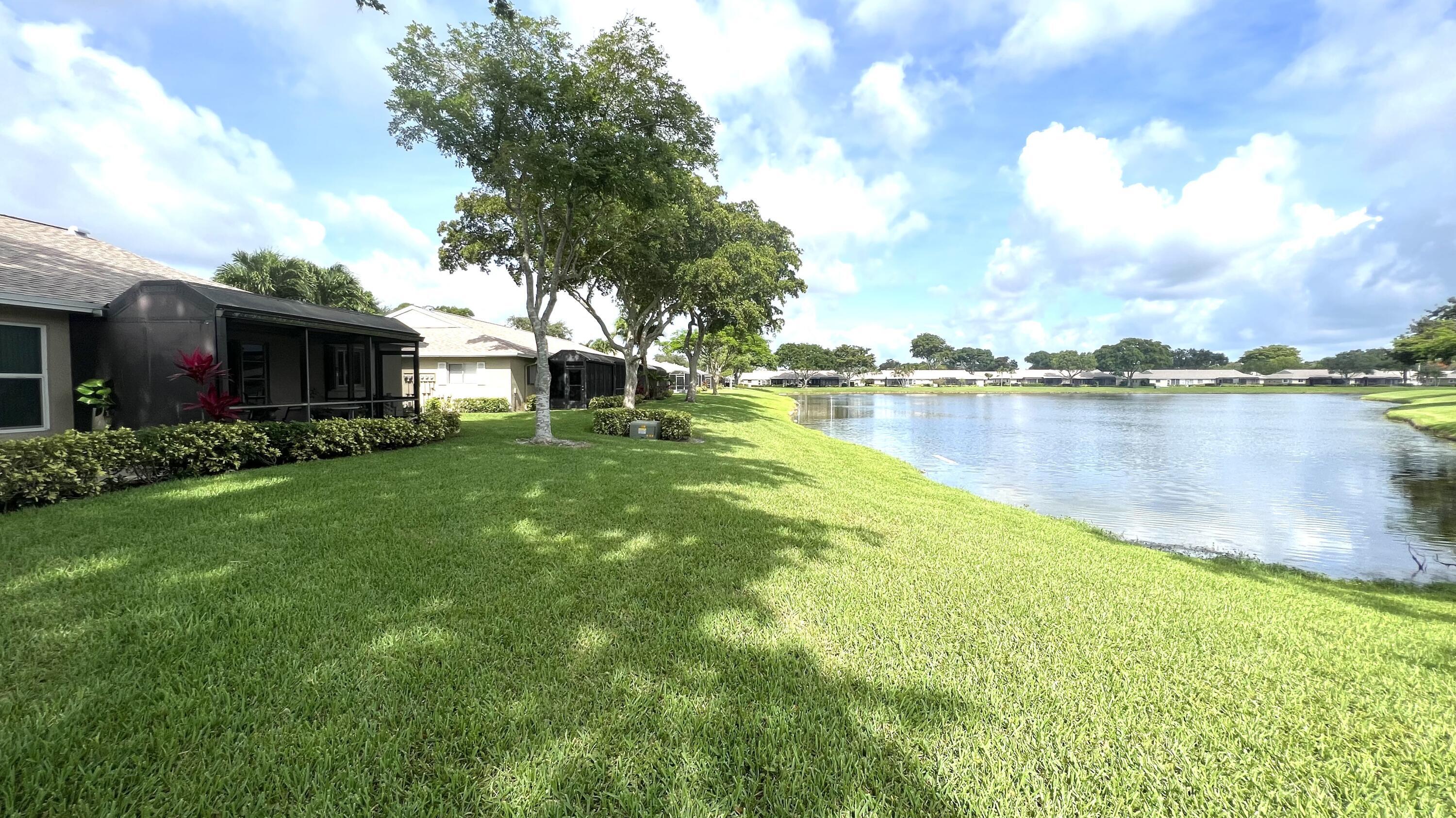 Water view rear