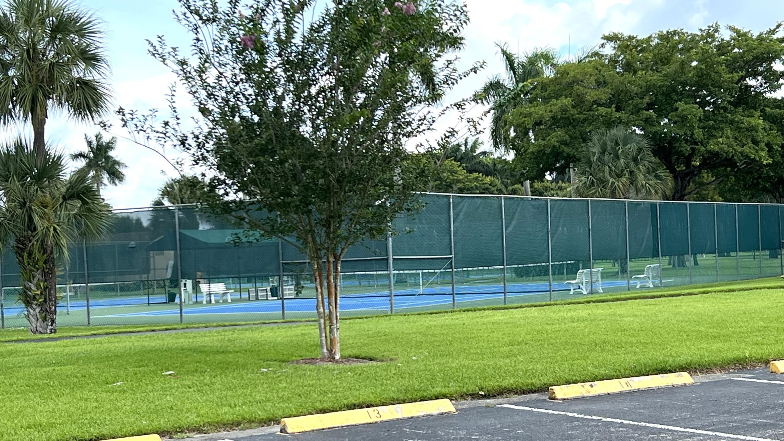 Tennis courts