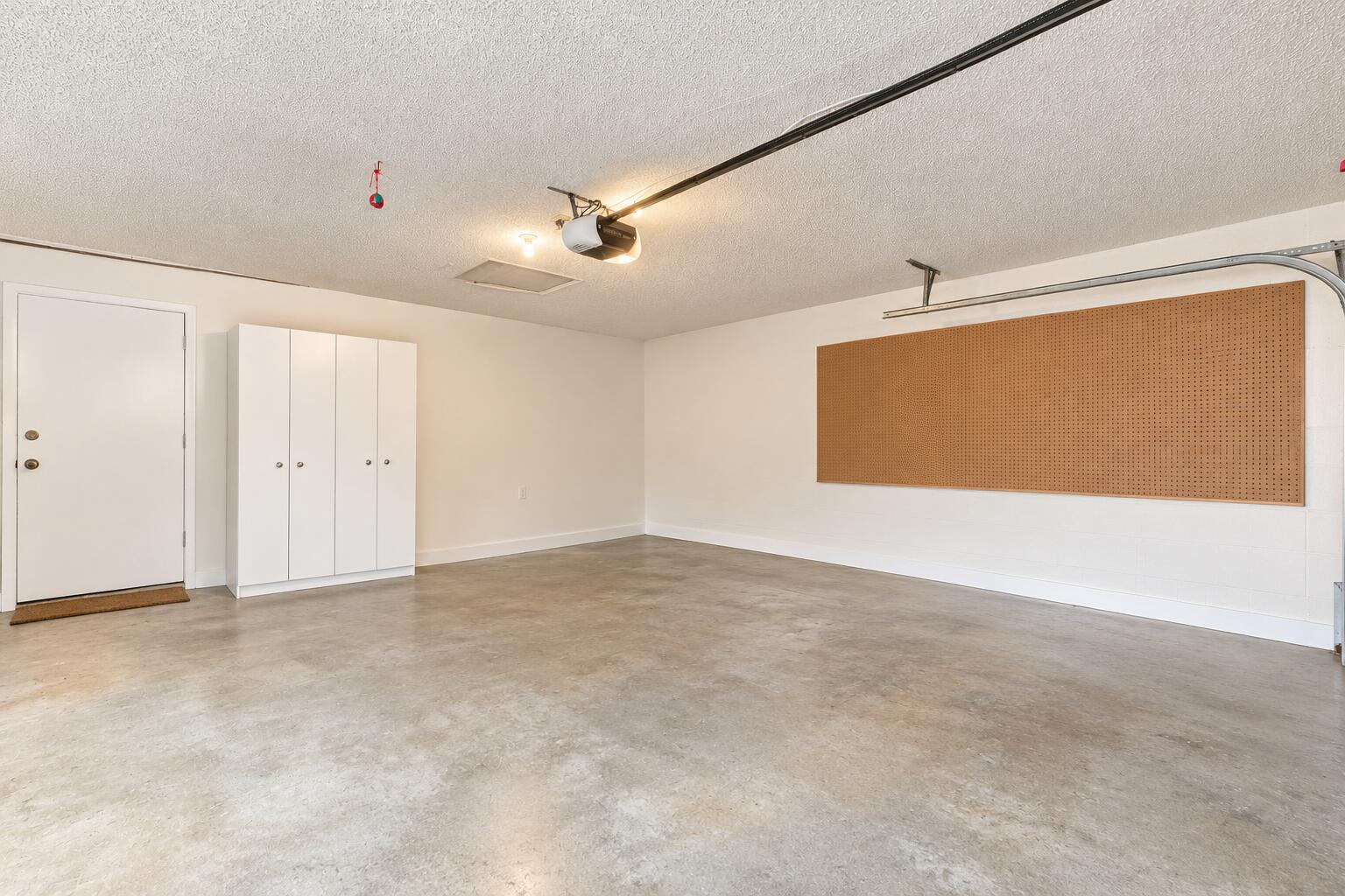 Clean Staged Garage Interior