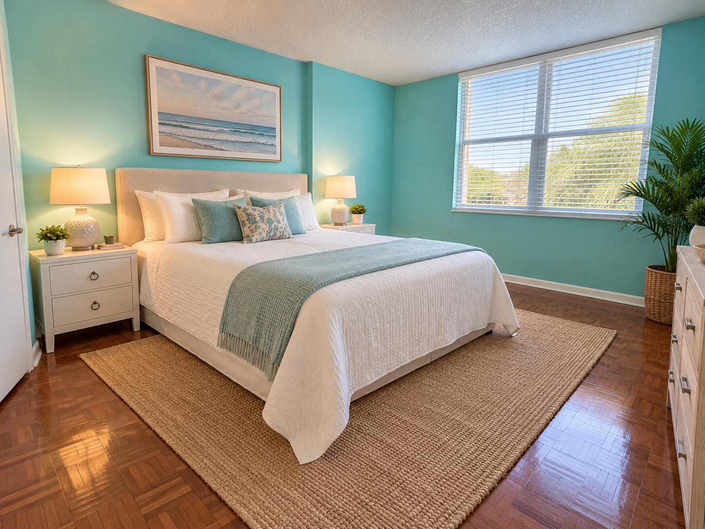 stage master bedroom