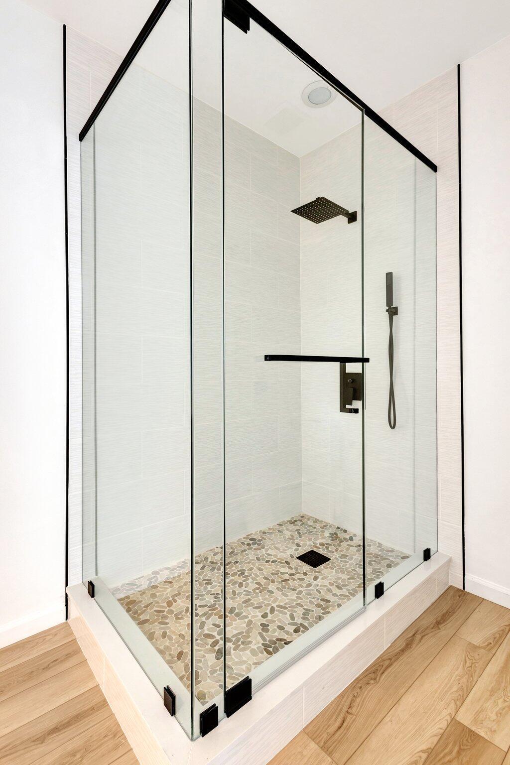 Upstairs shower