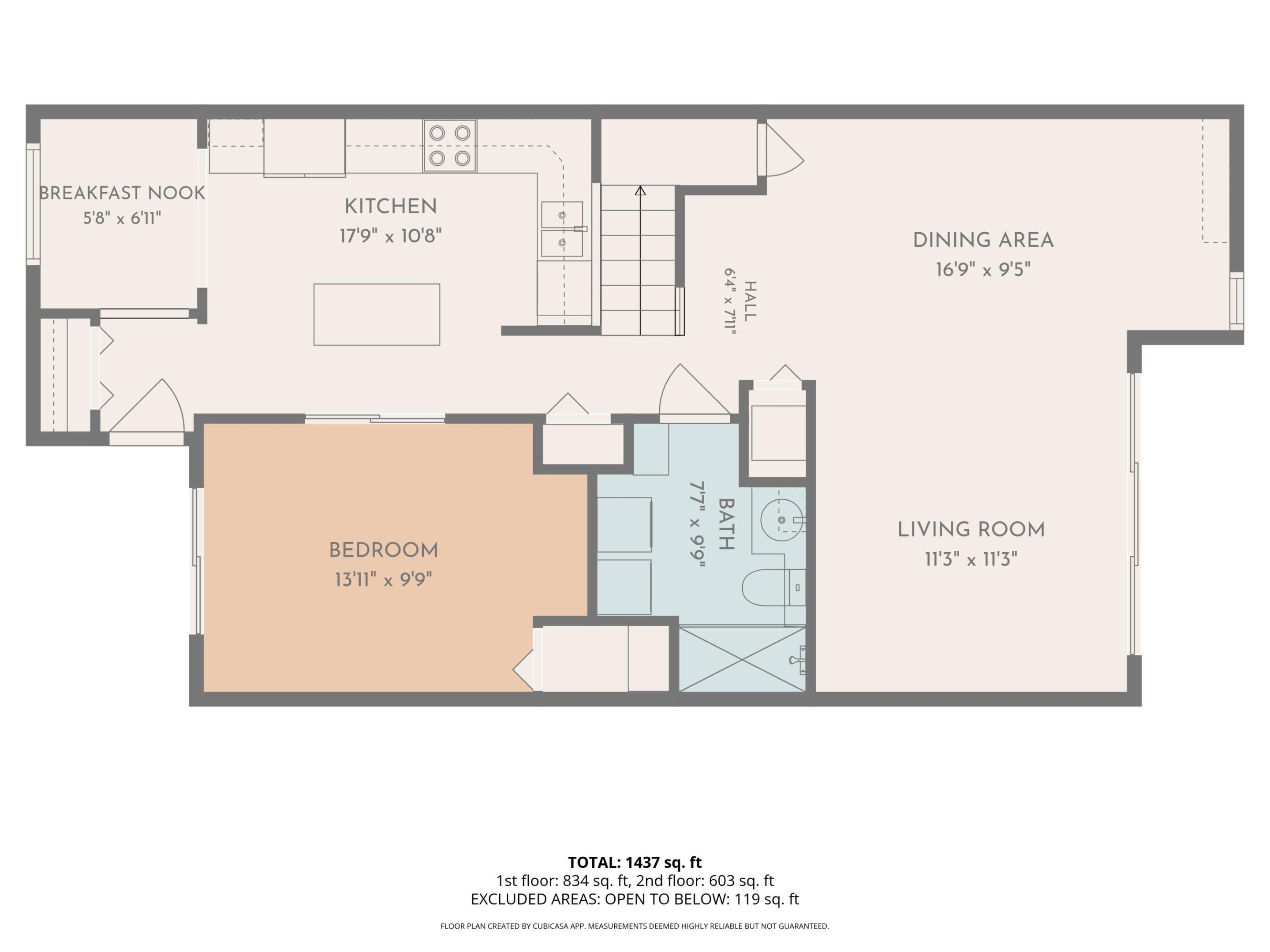 2D Floor plan for 7780 Northwest 79th Av
