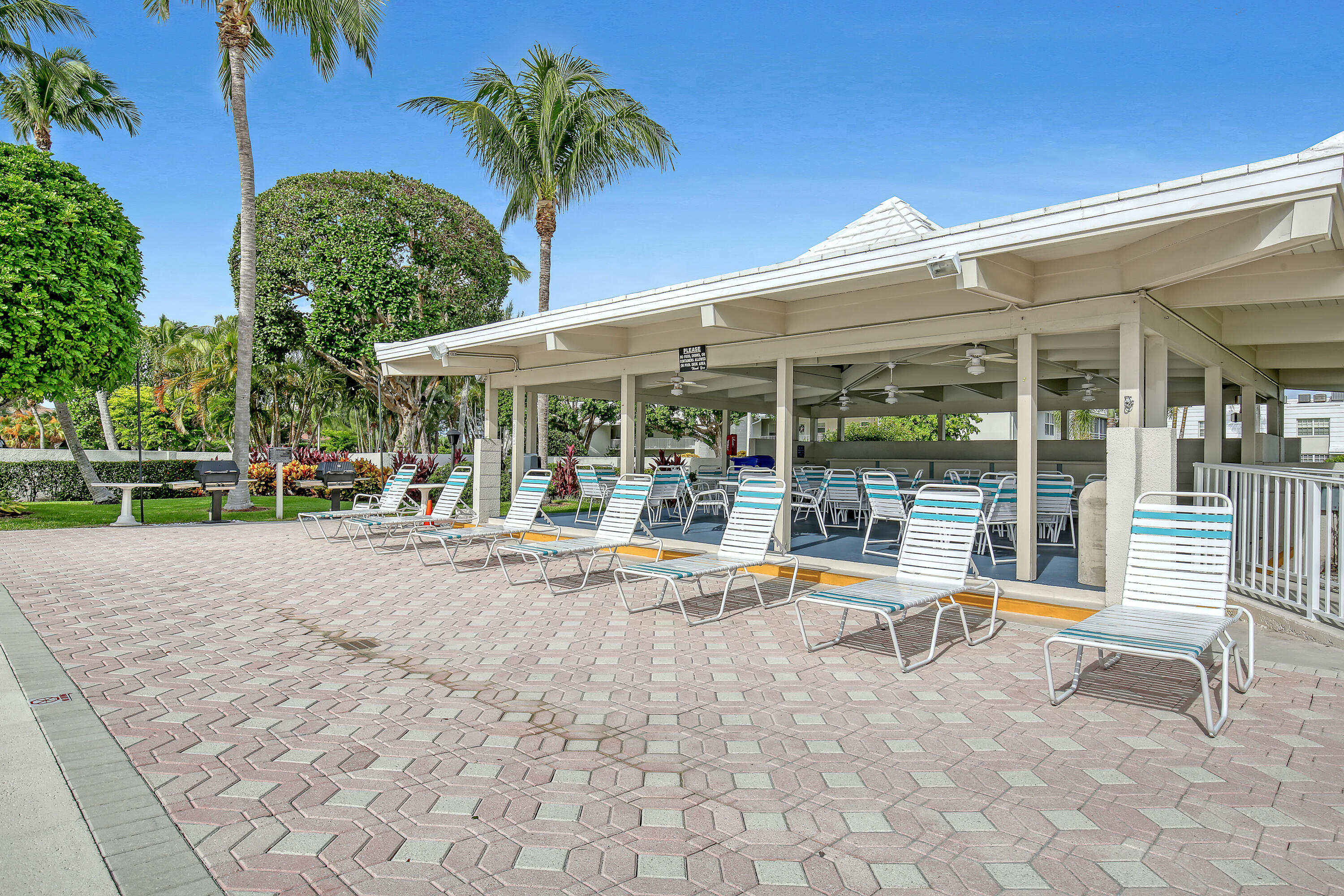 lounge by the pool