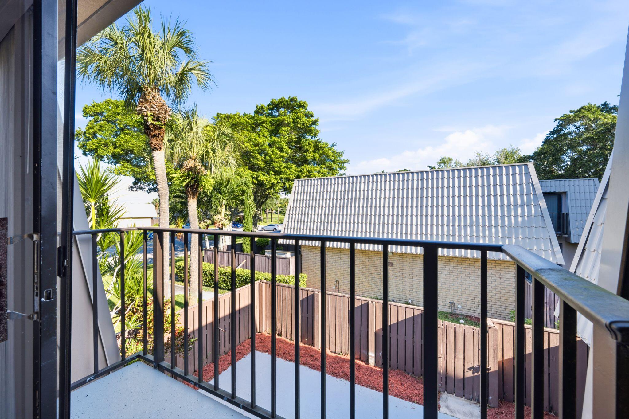 Balcony off Master bedroom