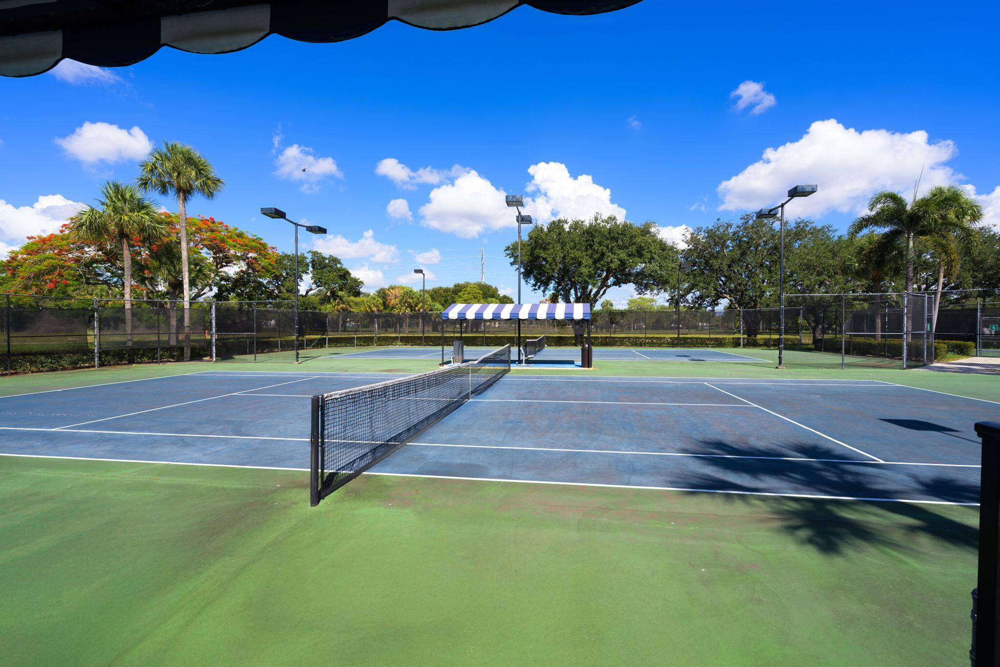 Tennis courts