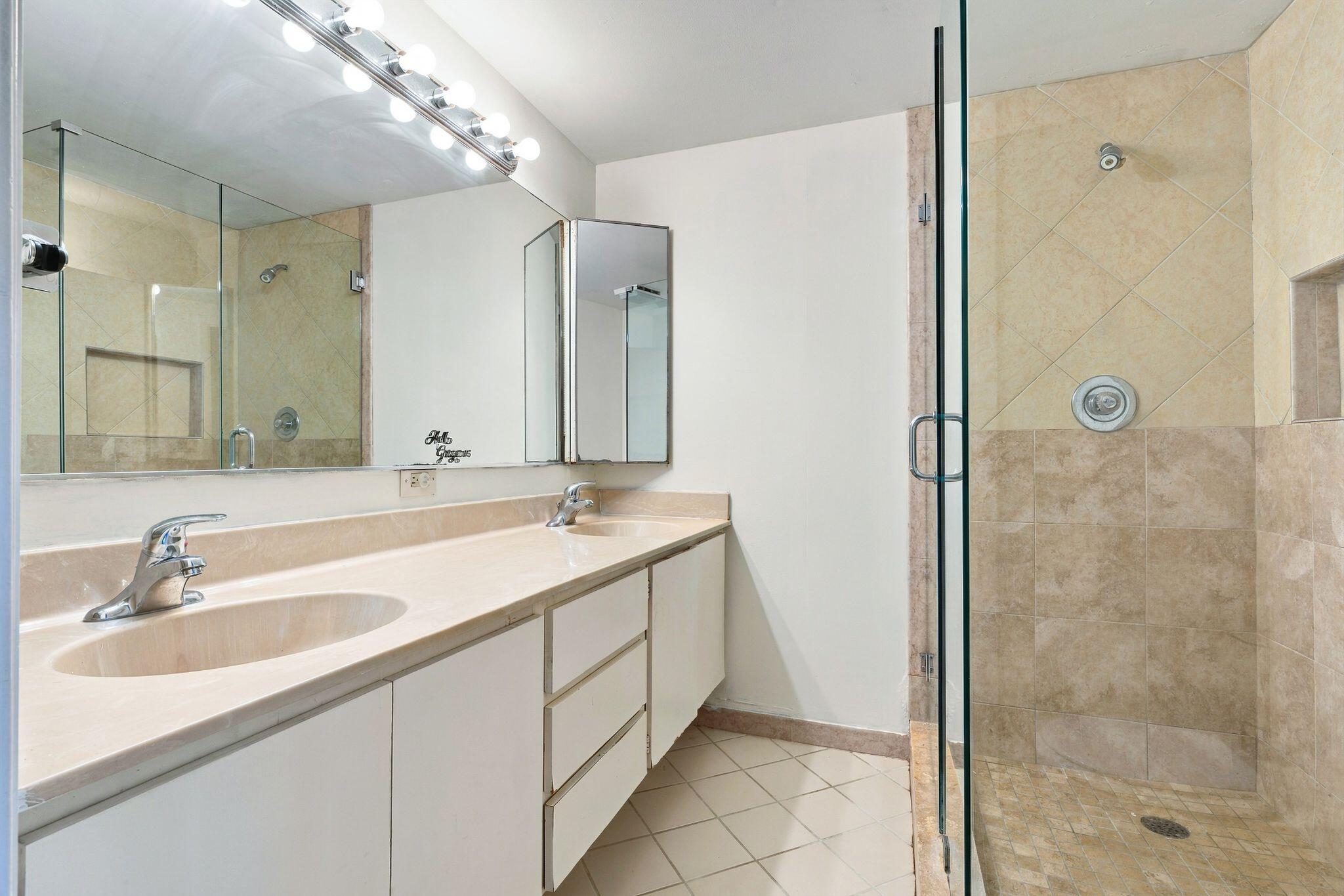 Master bathroom