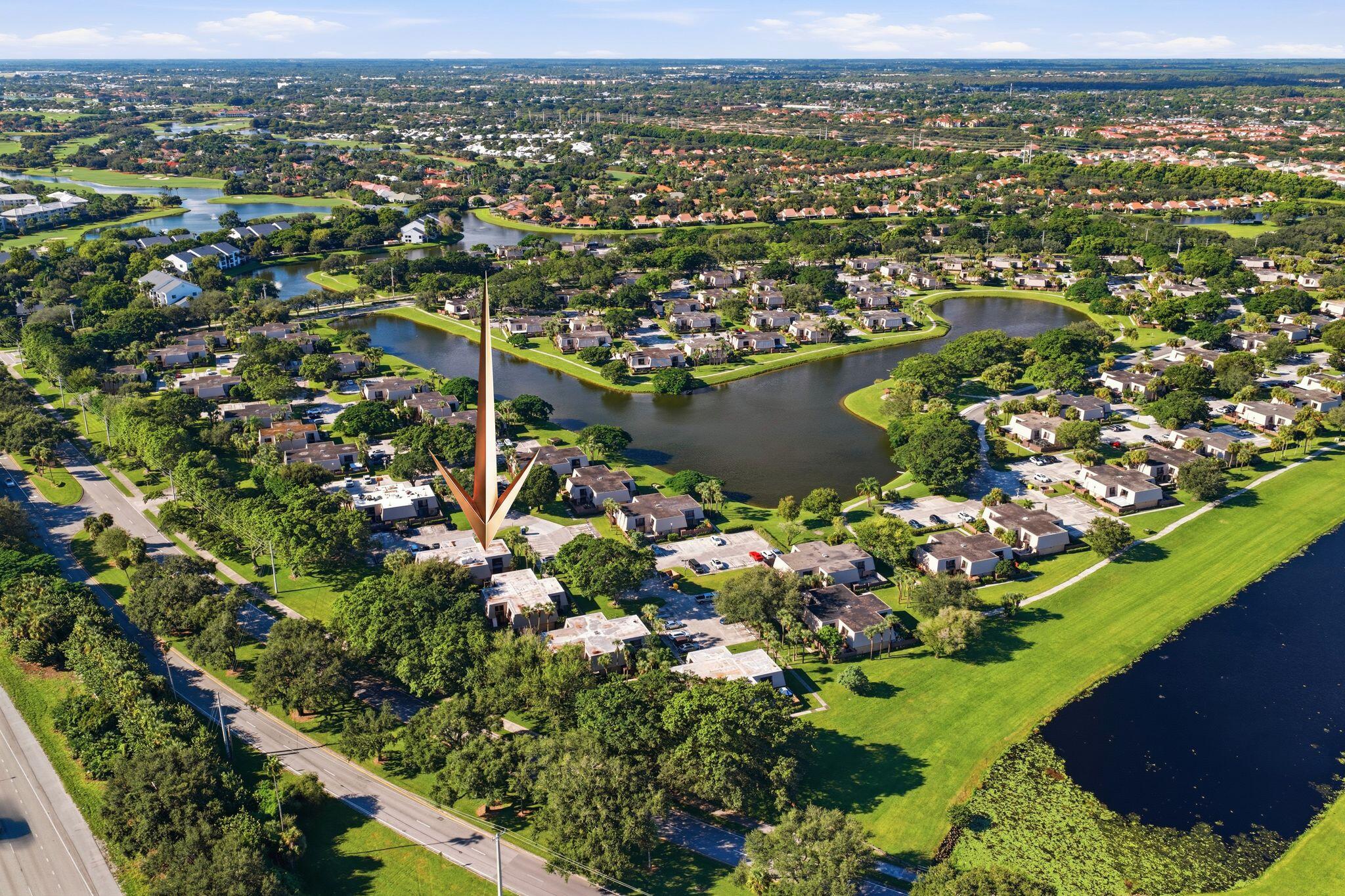 Home aerial view