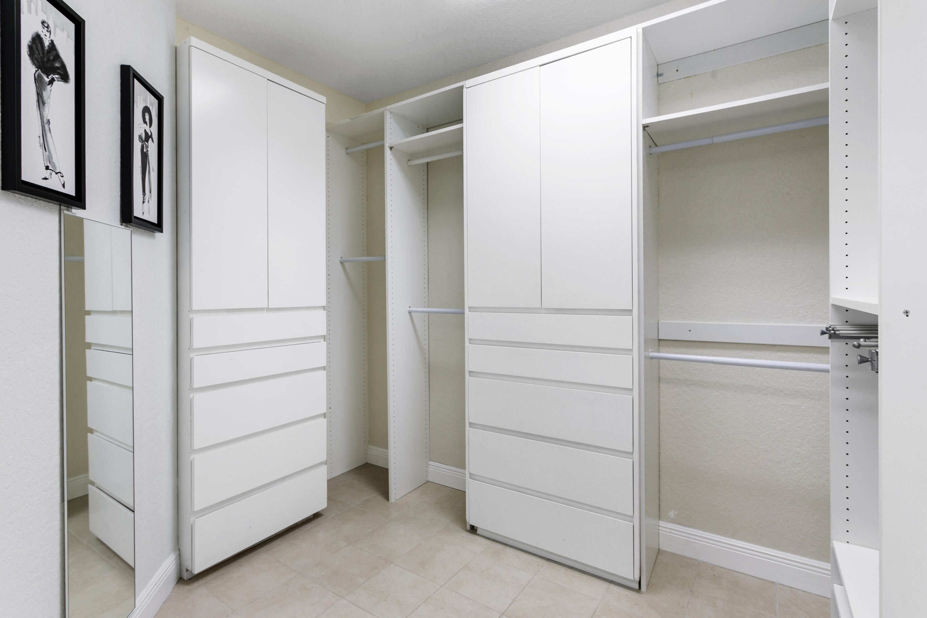 Master Walk-in Closet