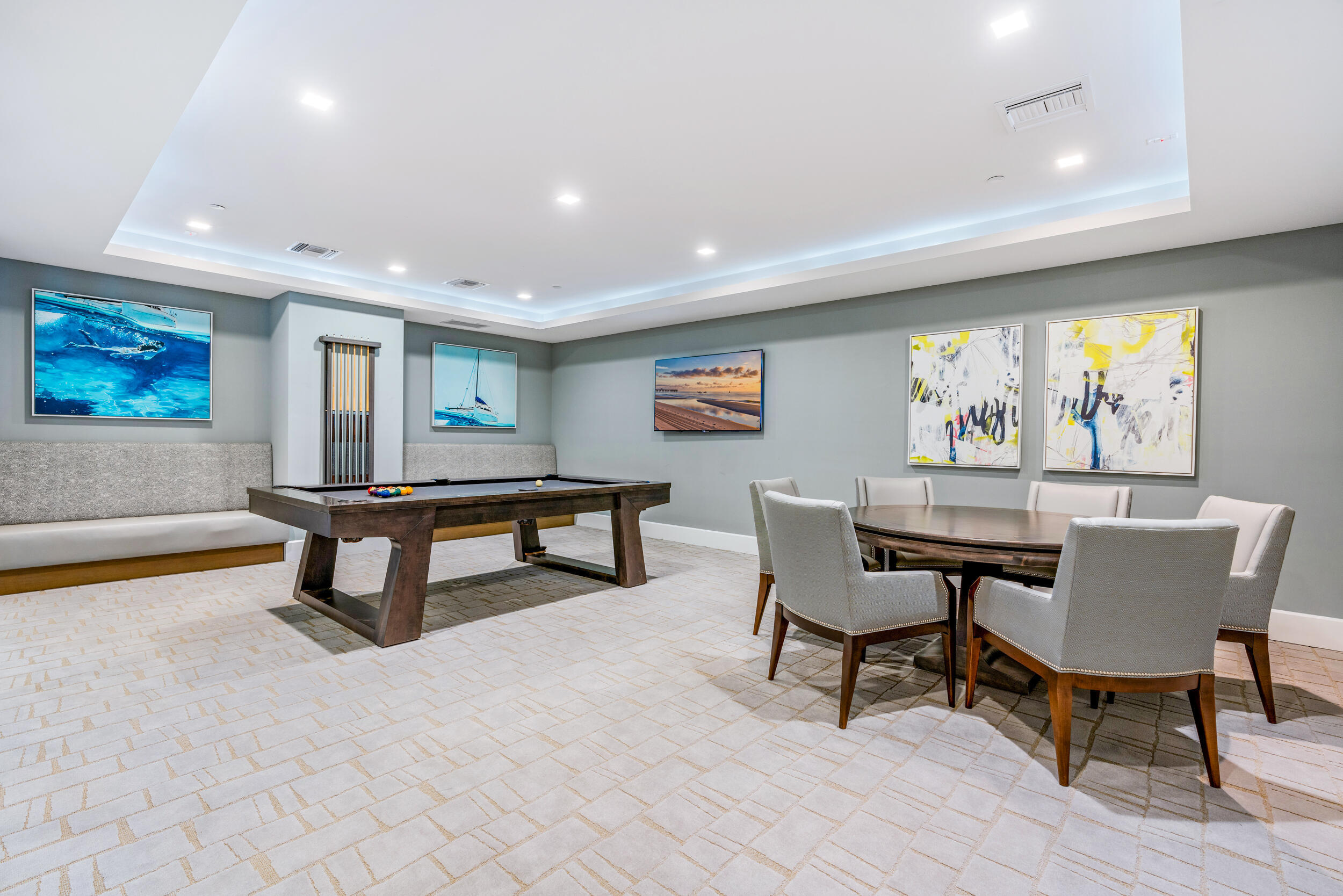 Pool and Card Room