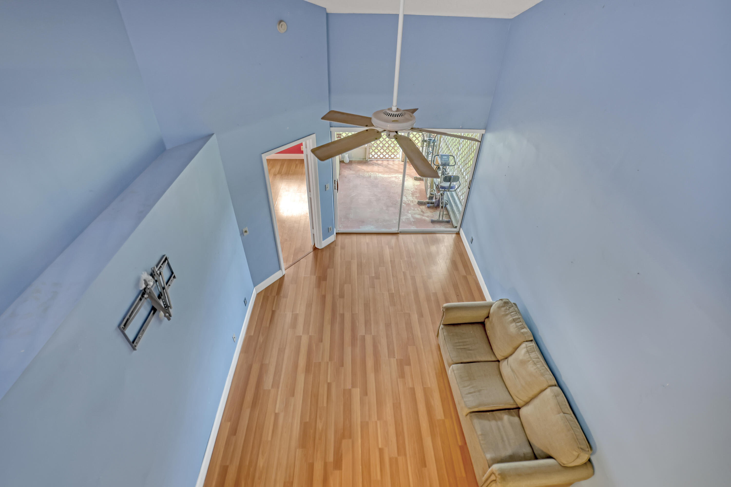 View from second floor