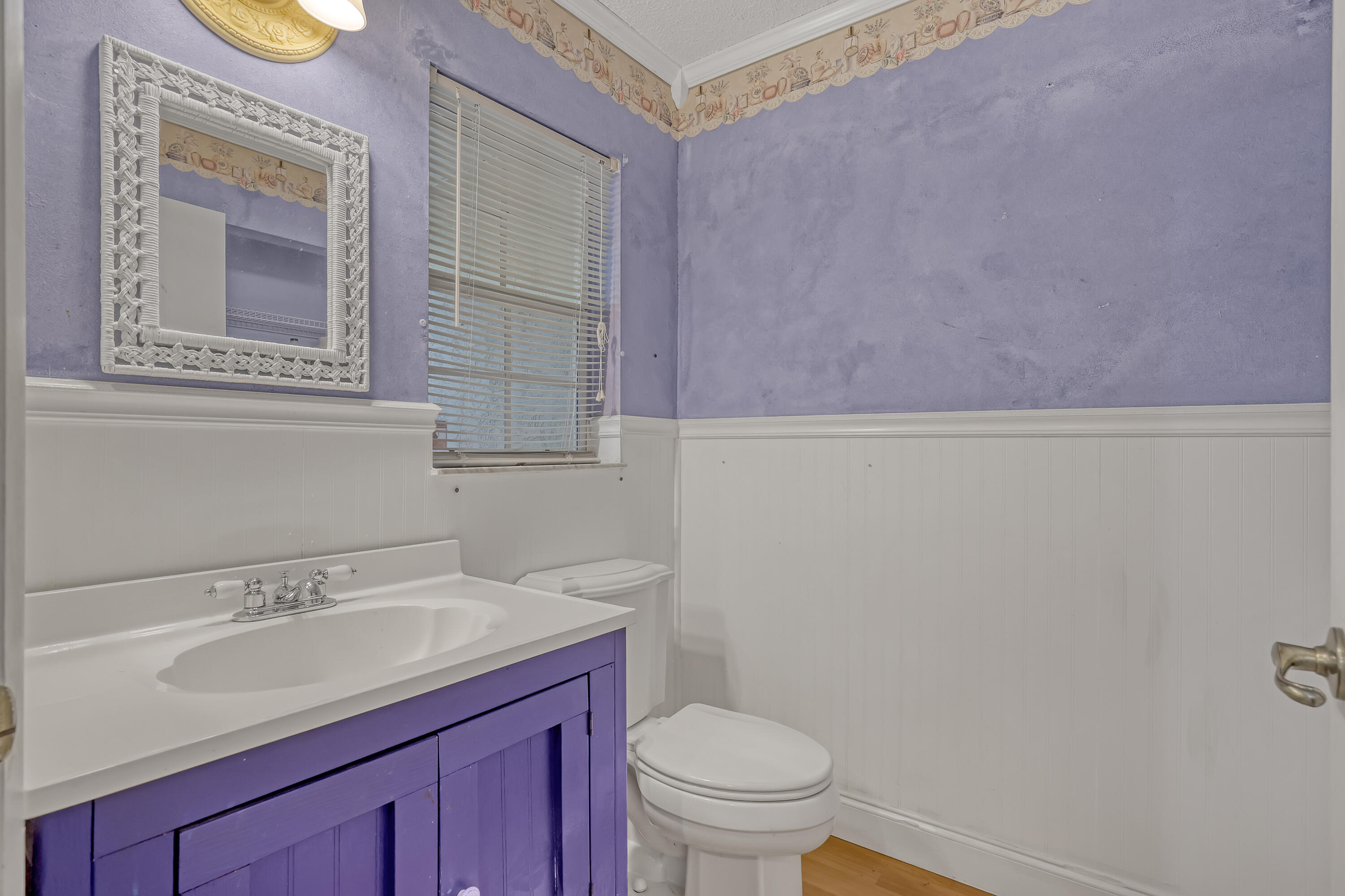 Half bath on first floor