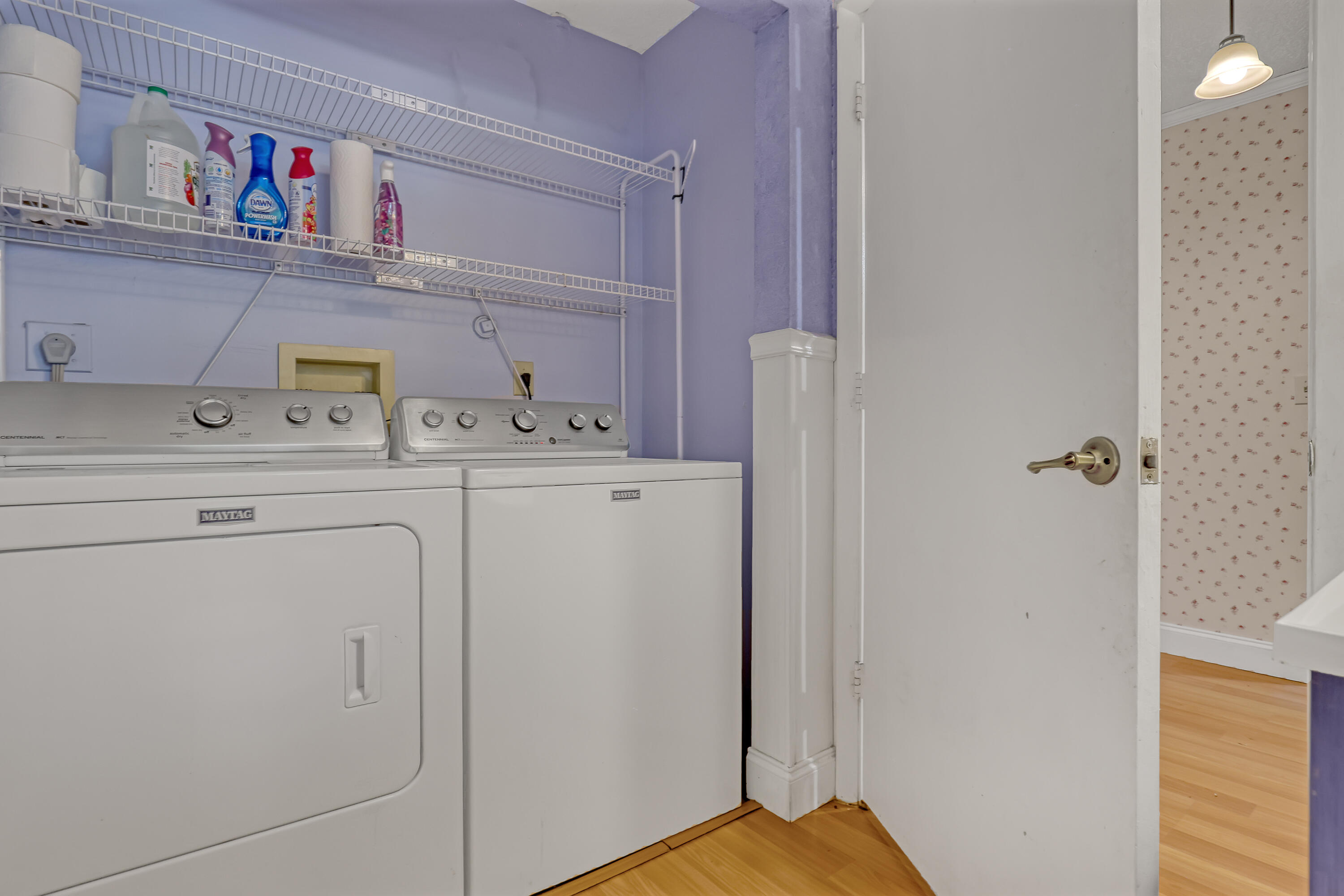 Laundry on first floor