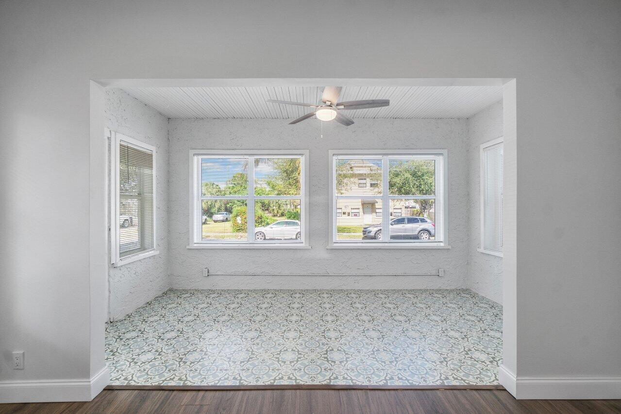 Foyer entrance, office, sitting room.