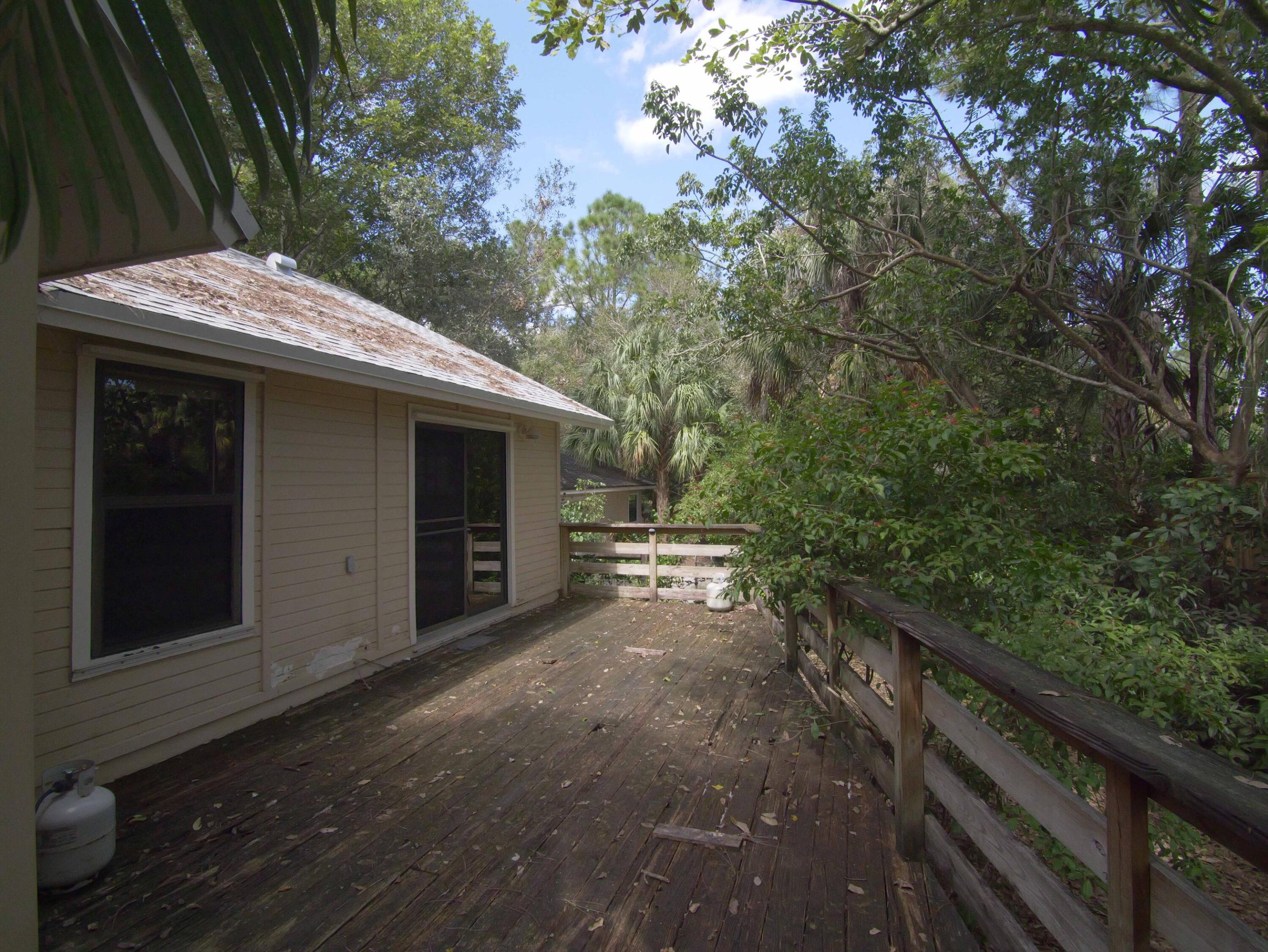 Deck off Kitchen