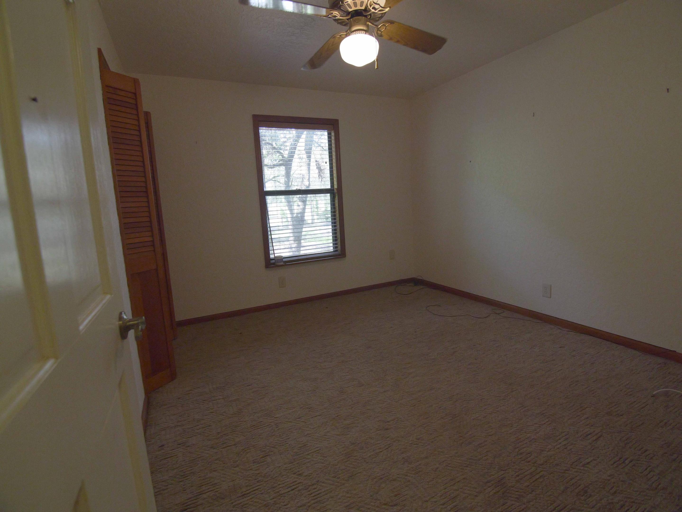 Downstairs Bedroom off entryway