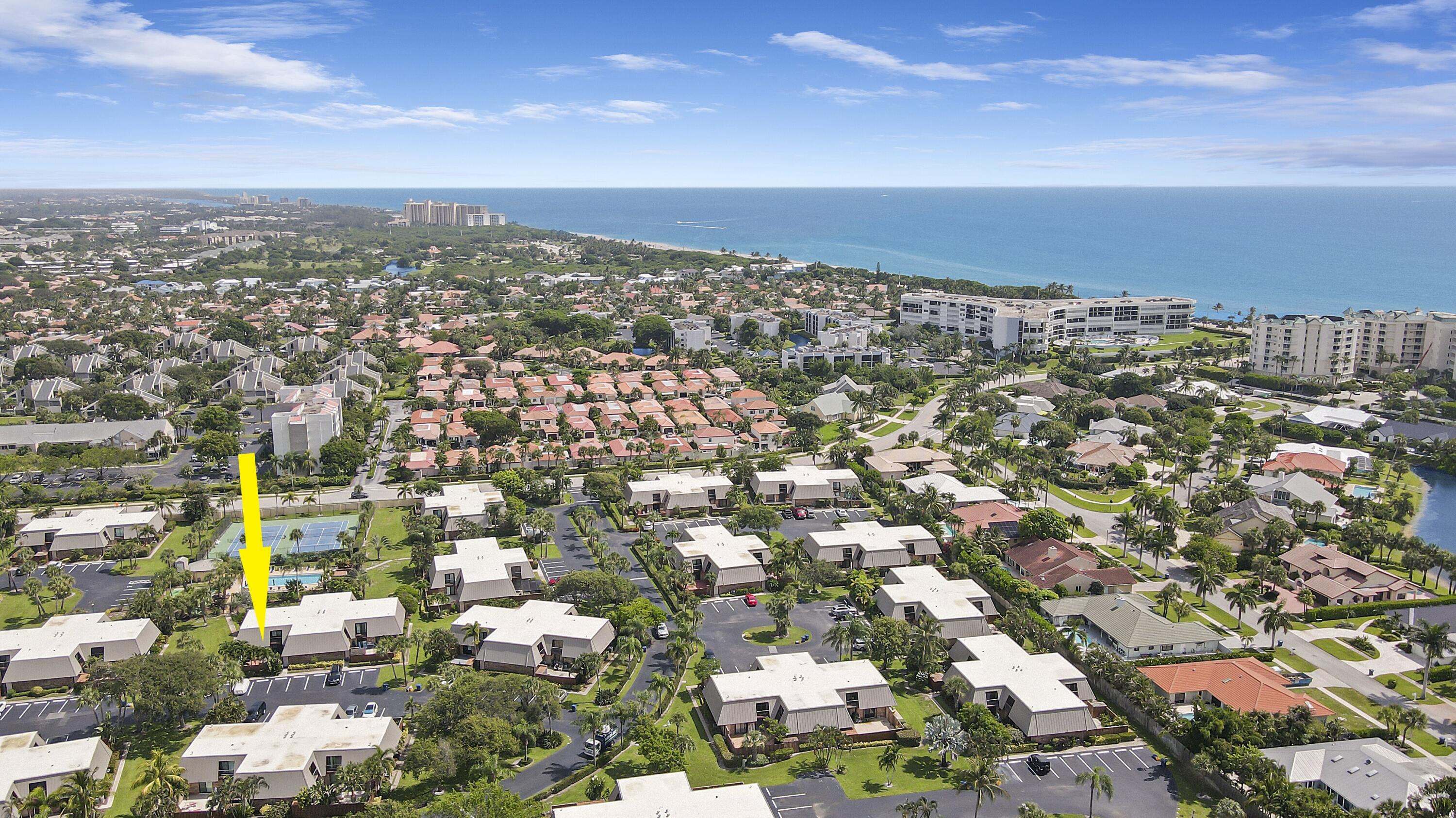 Aerial Facing Ocean