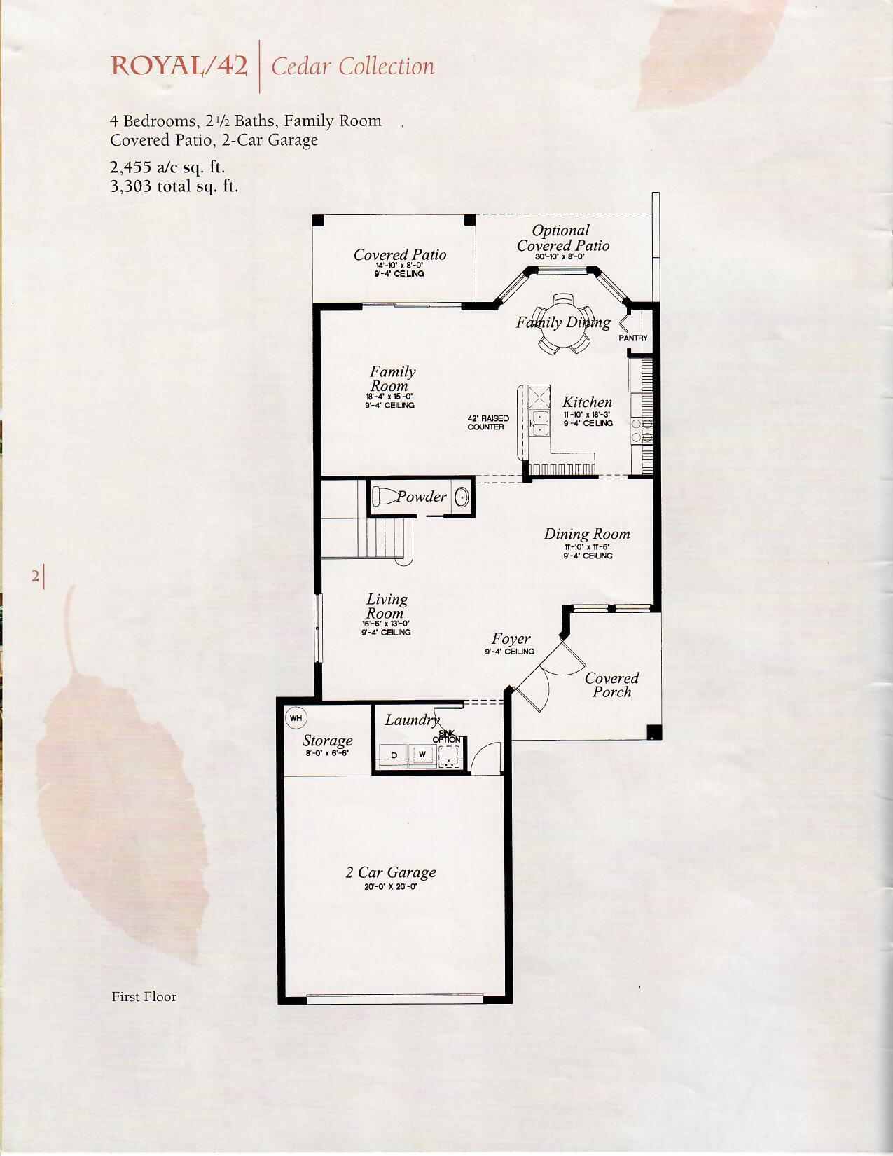 1st Floor Plan