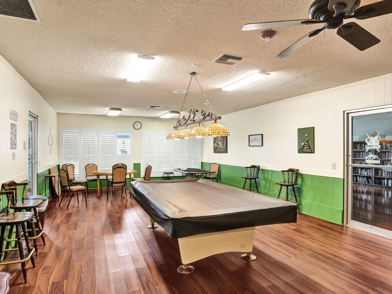 Clubhouse Pool Room
