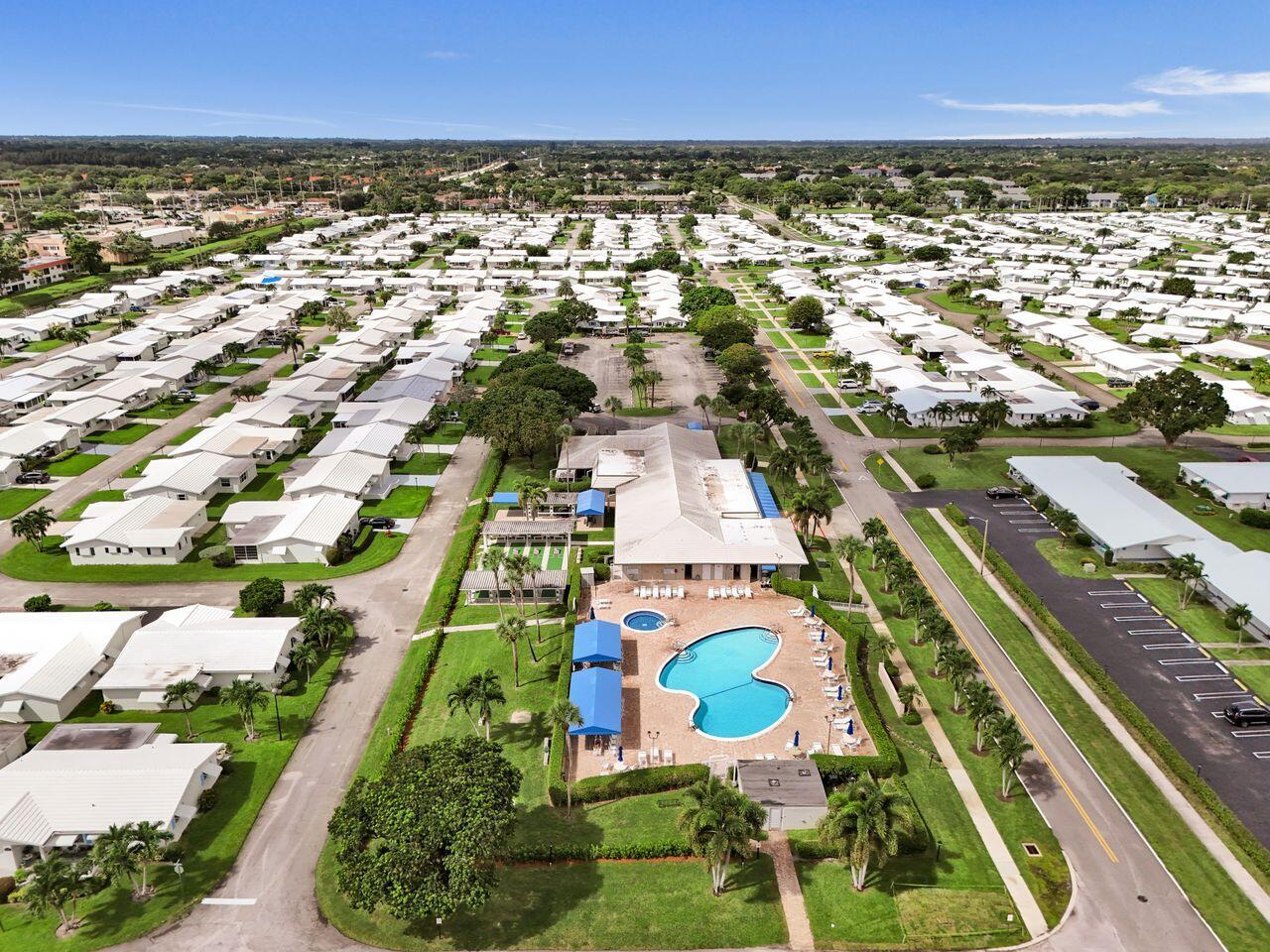 Clubhouse 2 Pool Aerial