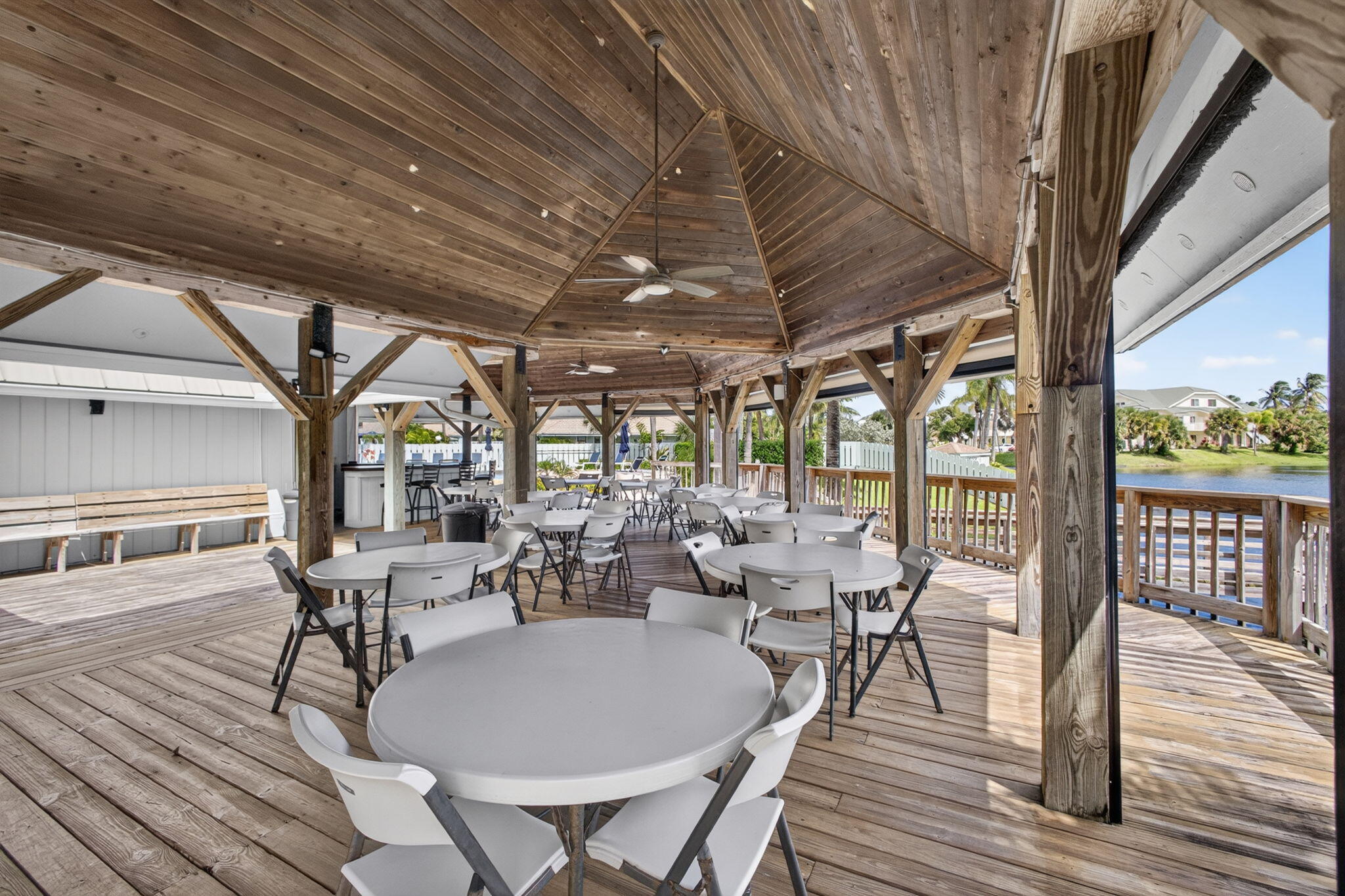 Clubhouse deck