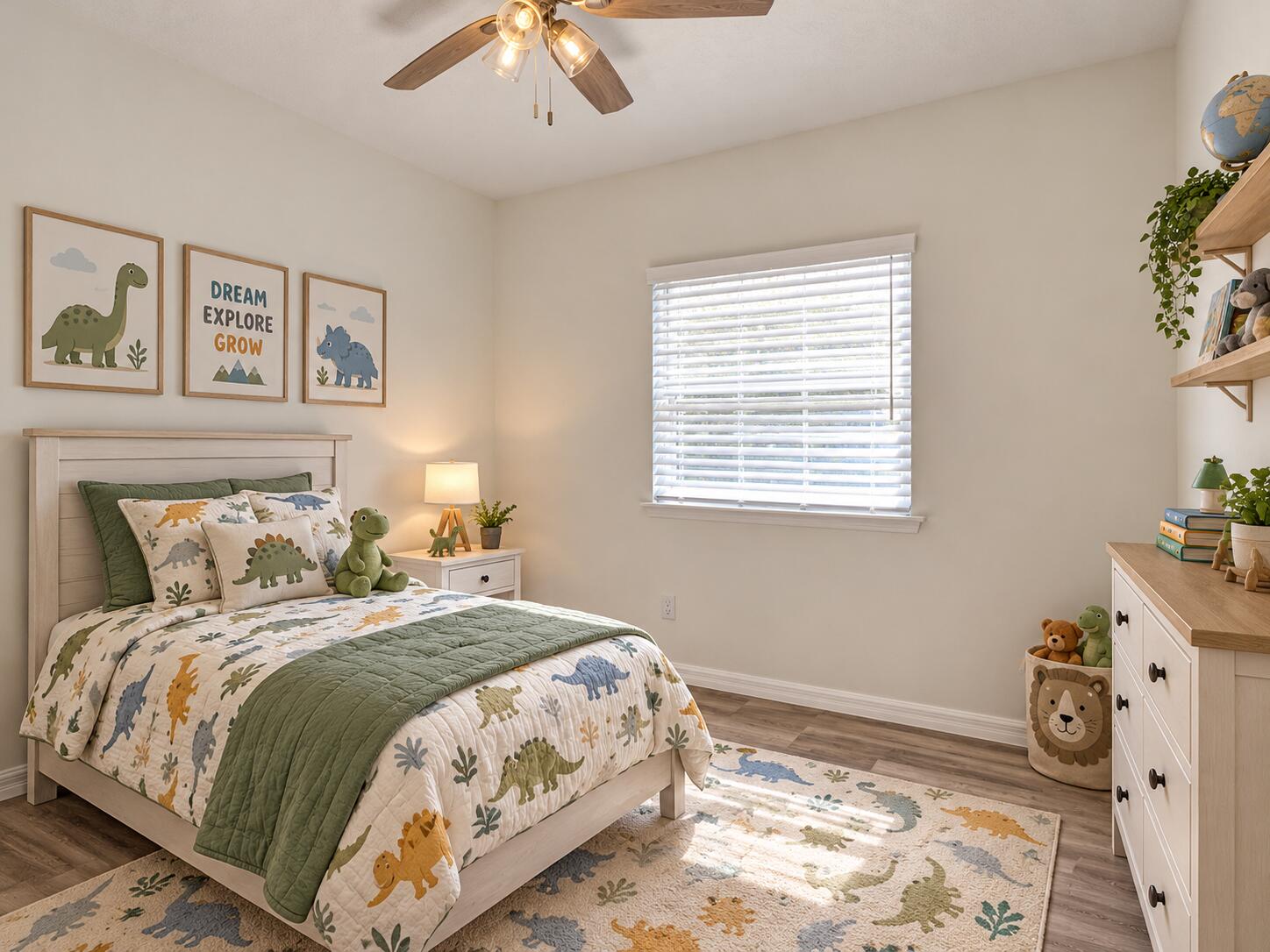 Virtually Staged bedroom # 2