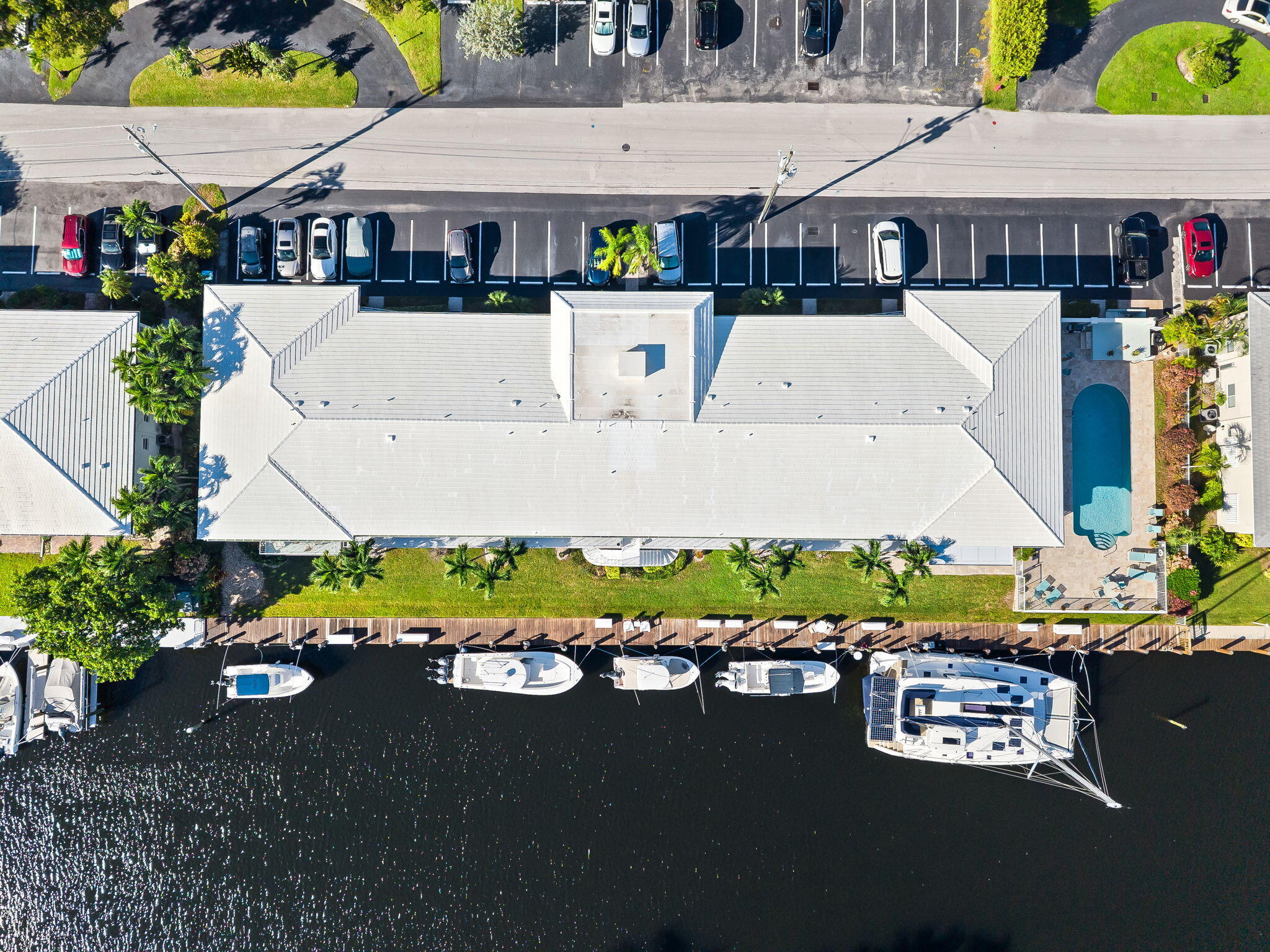 Concord Arms aerial view