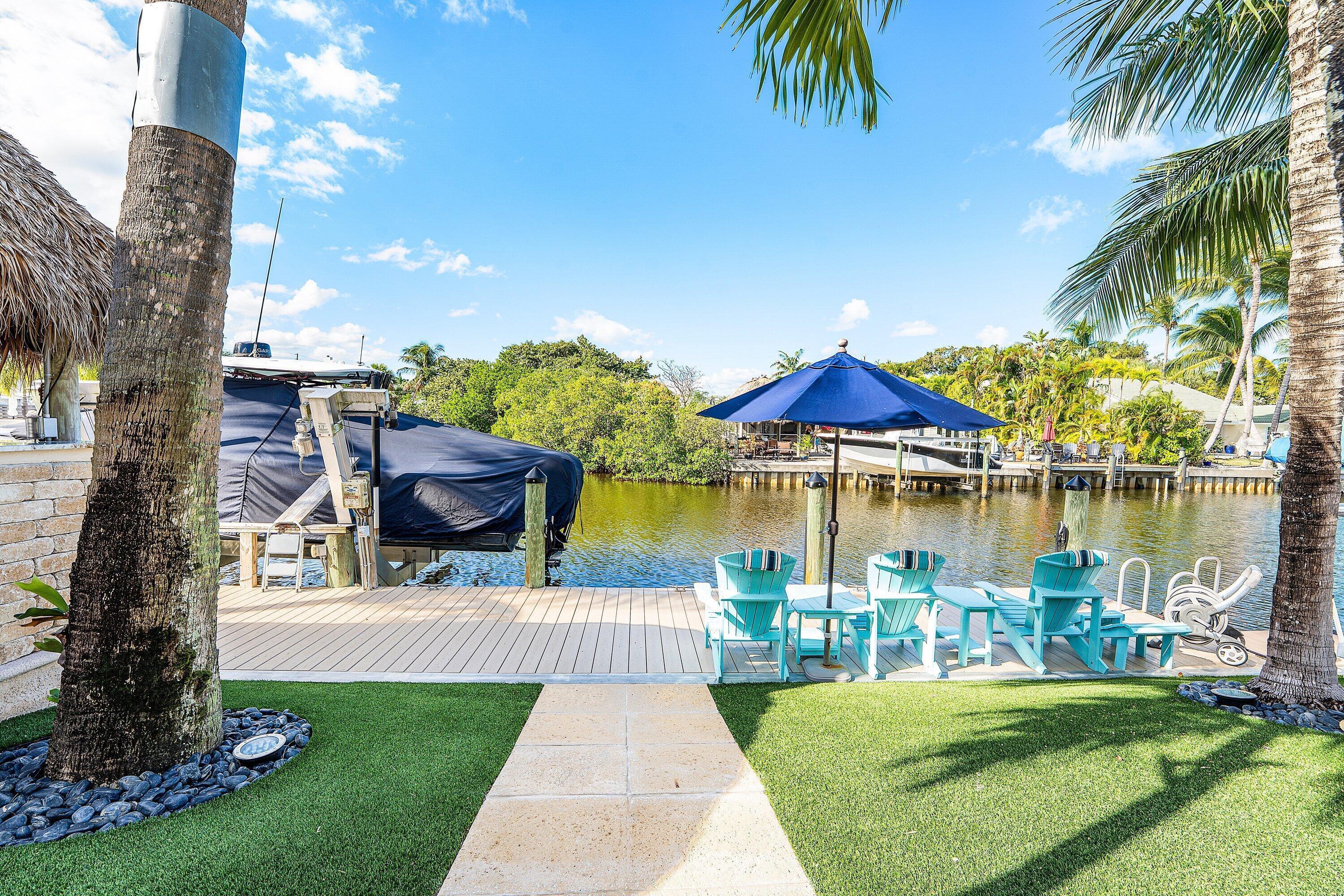 NEW Long Dock with Peaceful Water Views