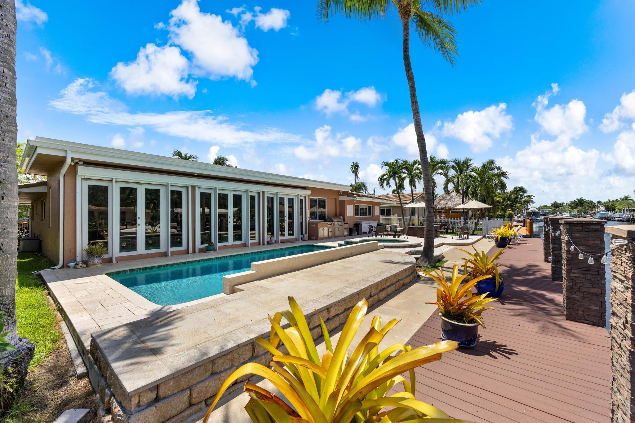 Back Yard - Pool & Jacuzzi