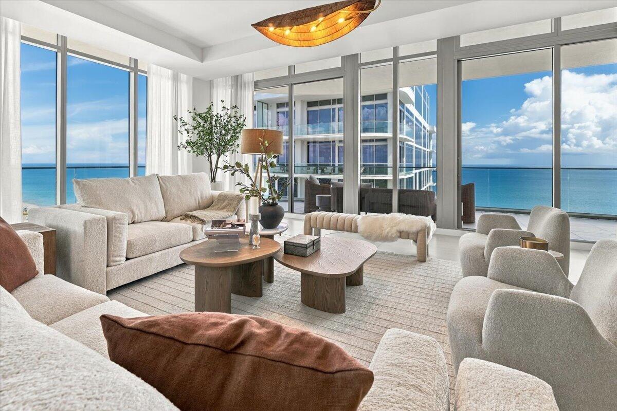 Living area and view