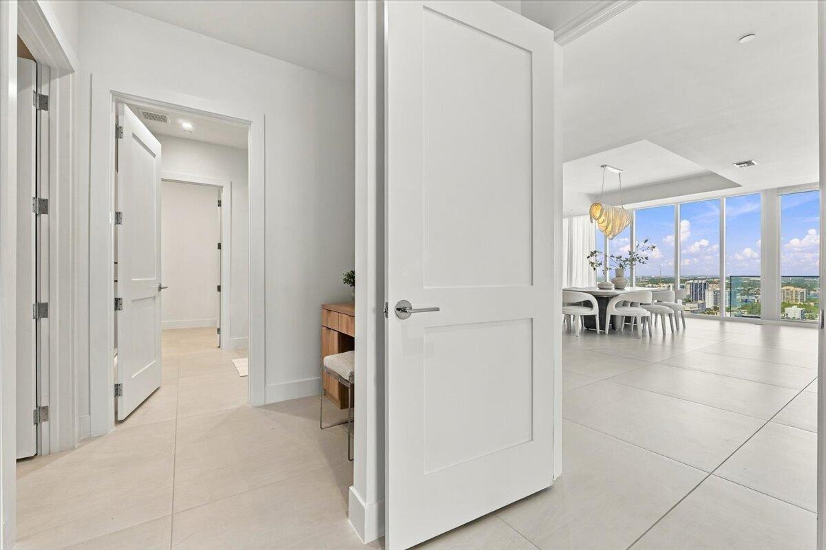 Owner's suite entrance