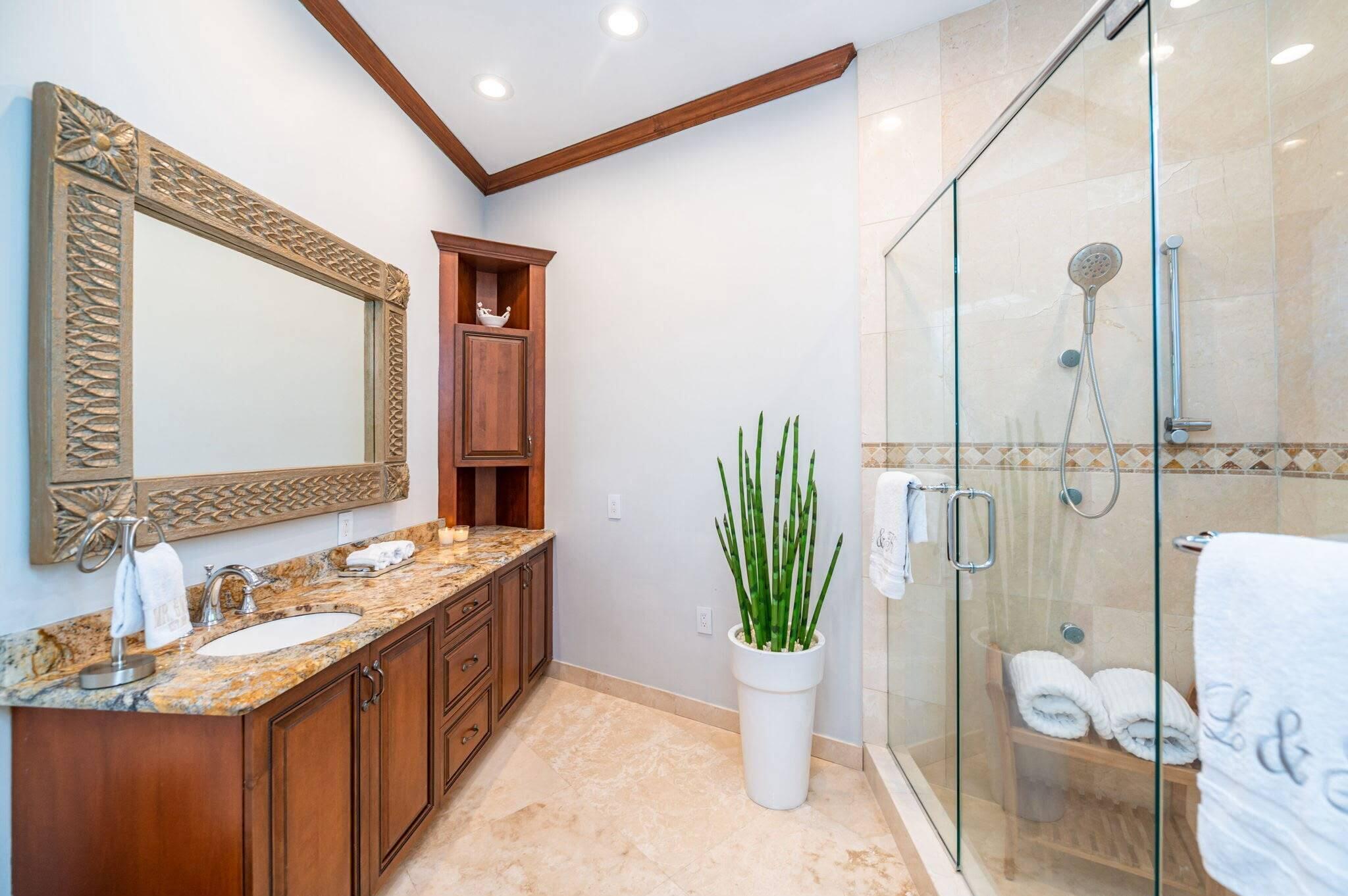 Beautifully Appointed Primary Bathroom